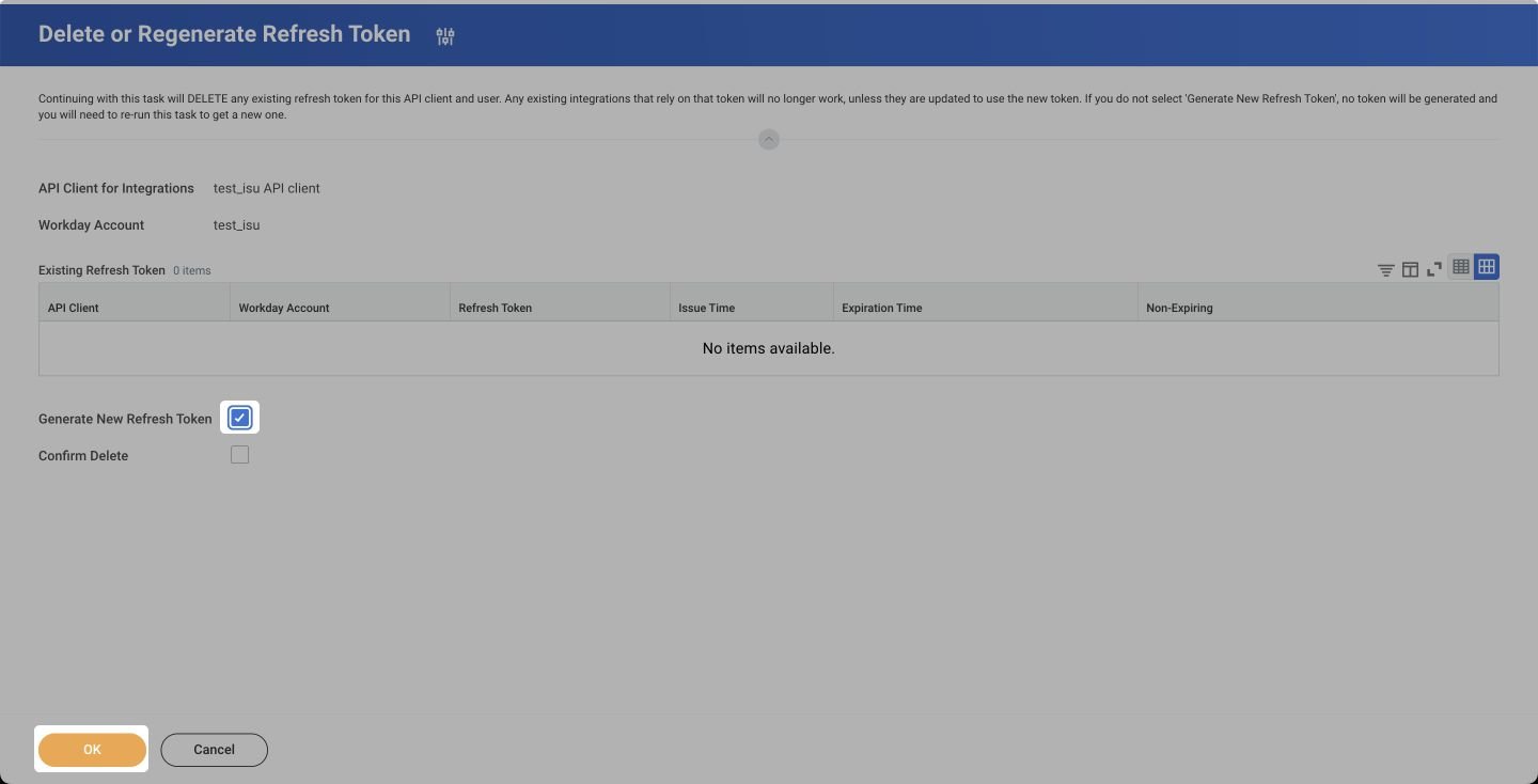 Generating a new refresh token