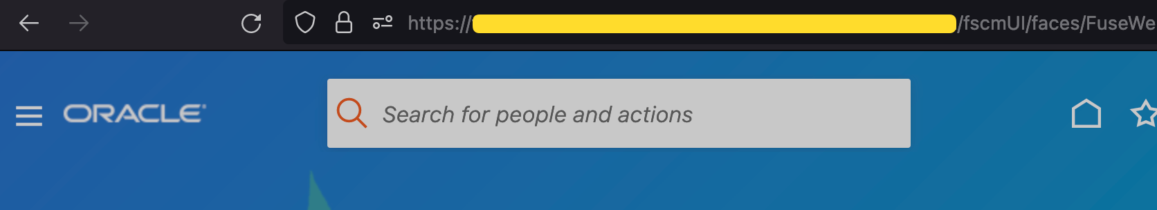 Copying the instance URL