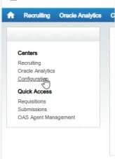 Step 1: opening the user accounts section in the Taleo Administration Panel