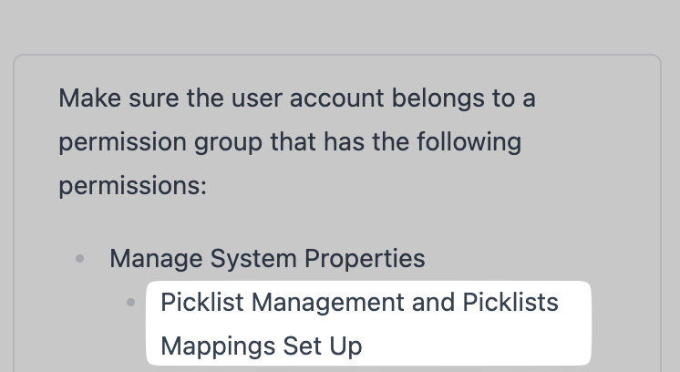 Checking the individual permissions