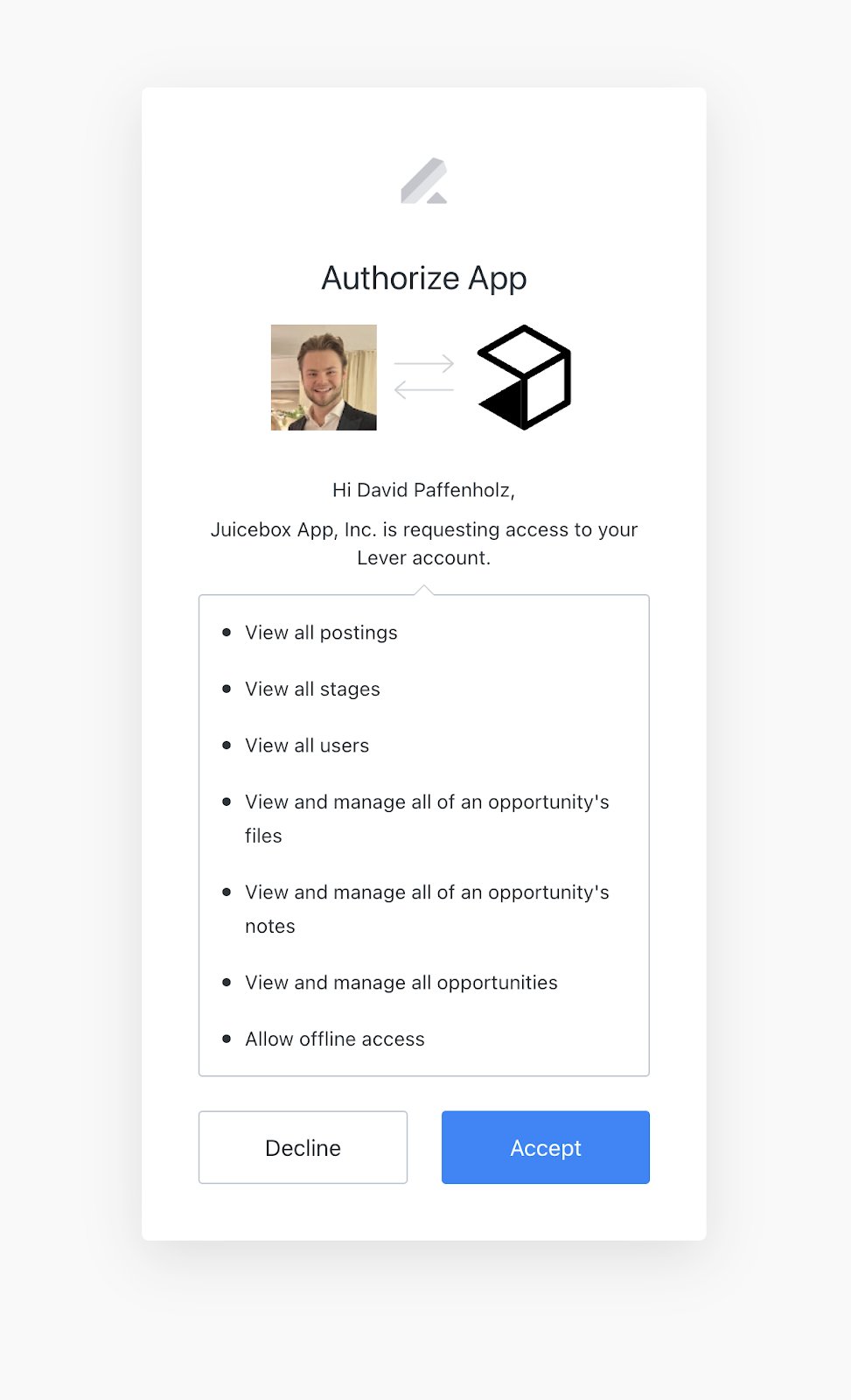 Sign in to Lever