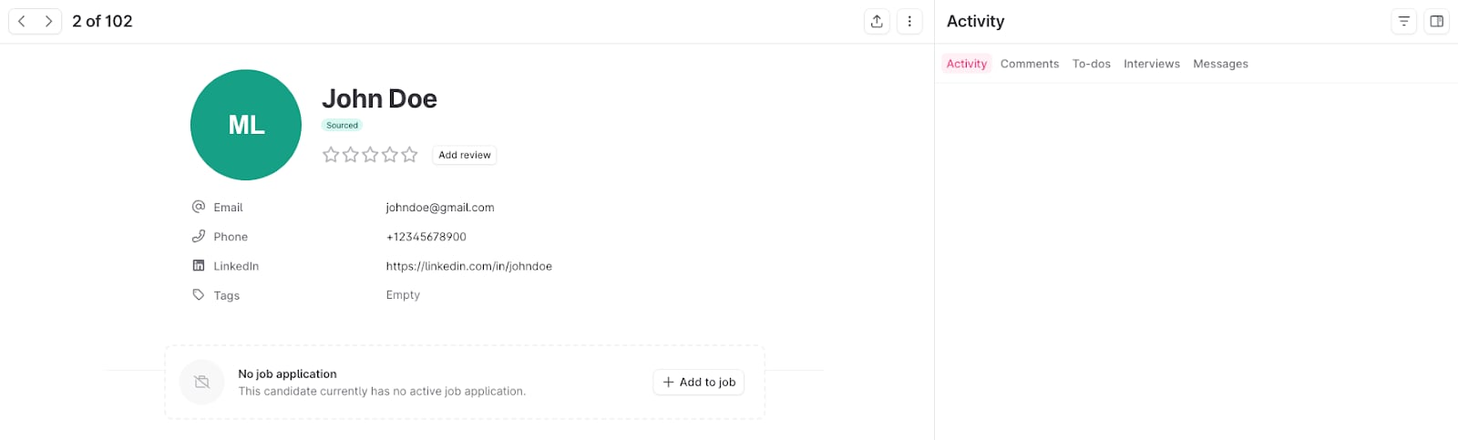 Export to Teamtailor