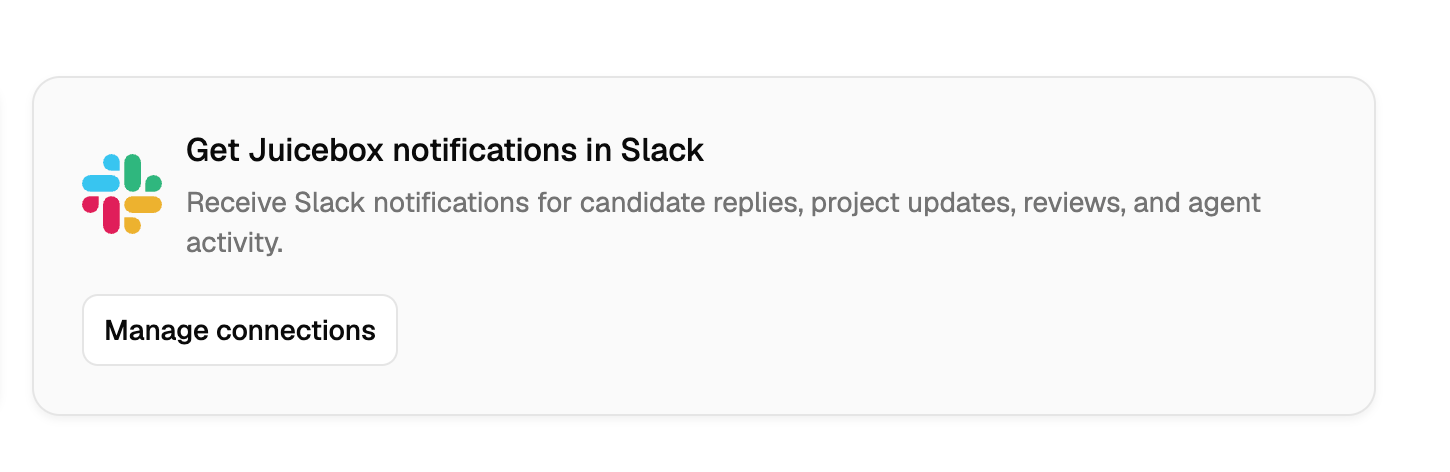 Manage connections state on the Integrations page