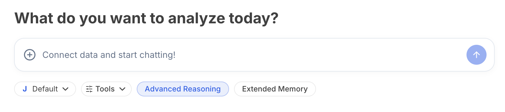 Main chat input bar and controls Main chat input bar and controls