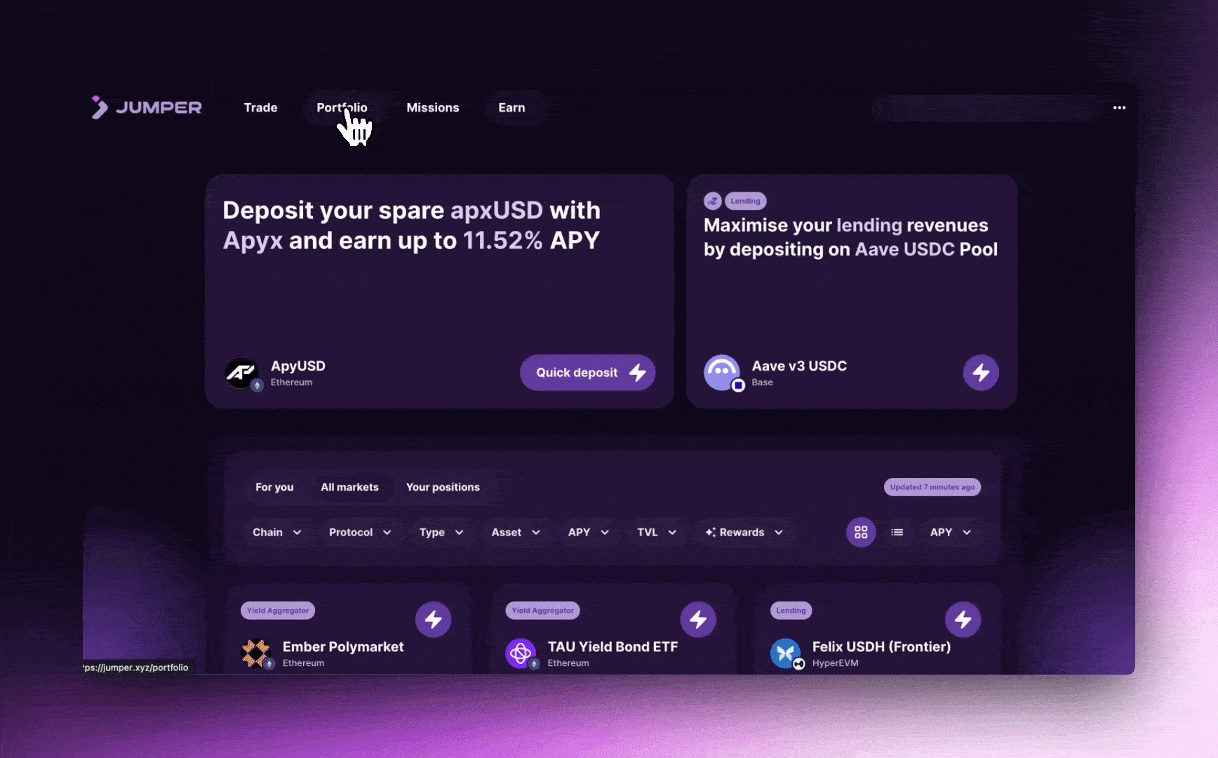 Defi Positions