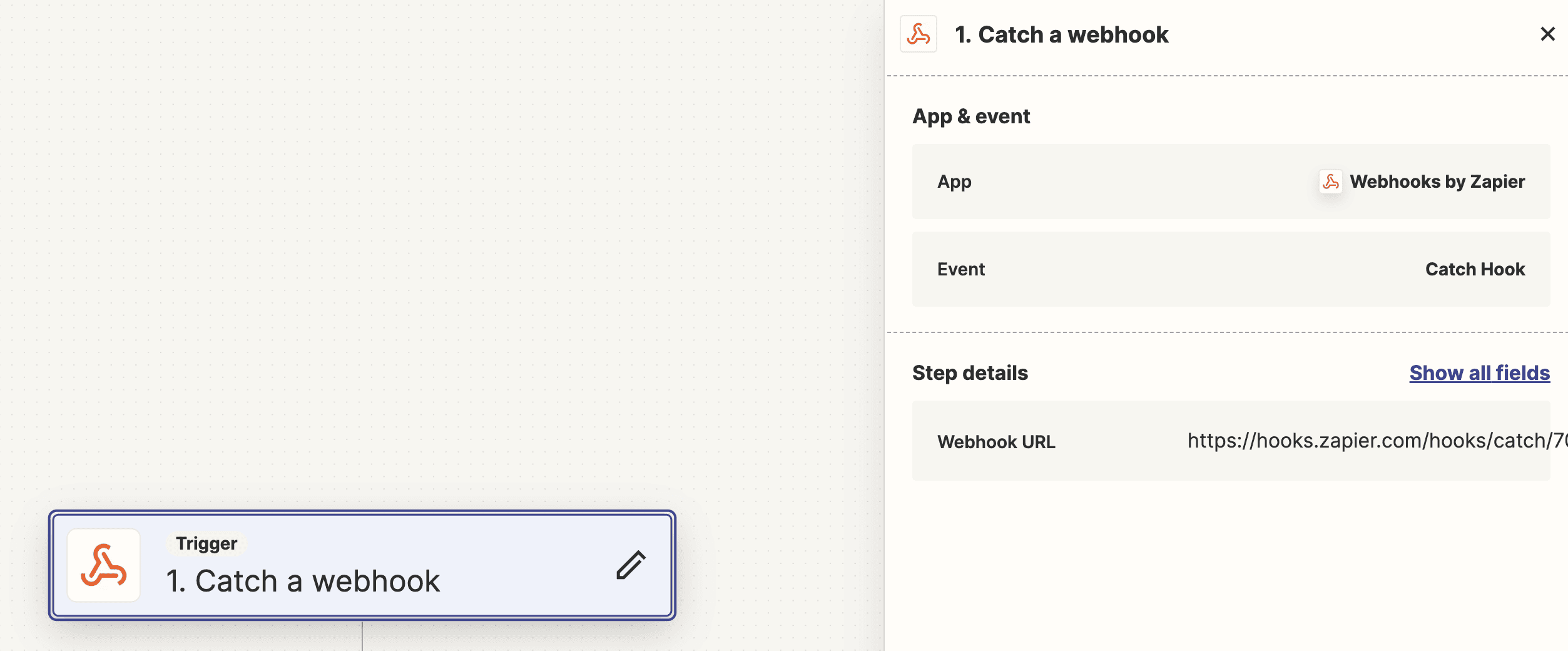 Zapier Webhook Setup