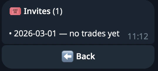 Invite redemptions