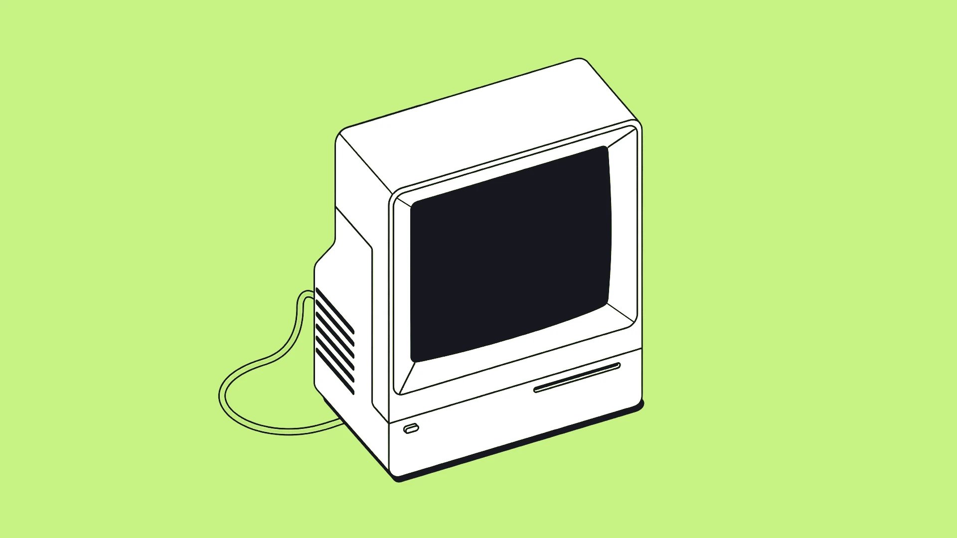 A desktop computer, the cover of this guide