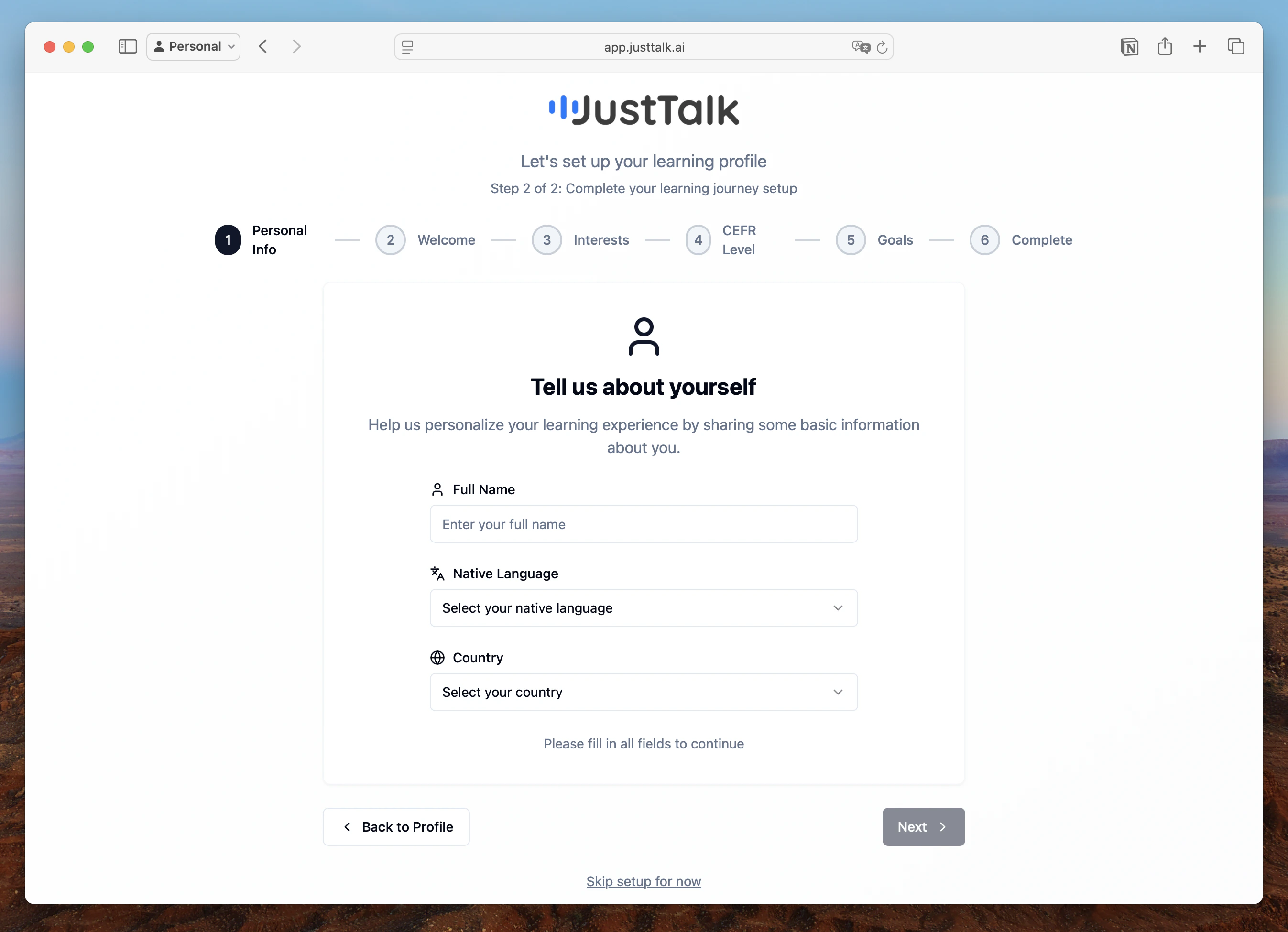Accept invite and onboarding Accept invite and onboarding