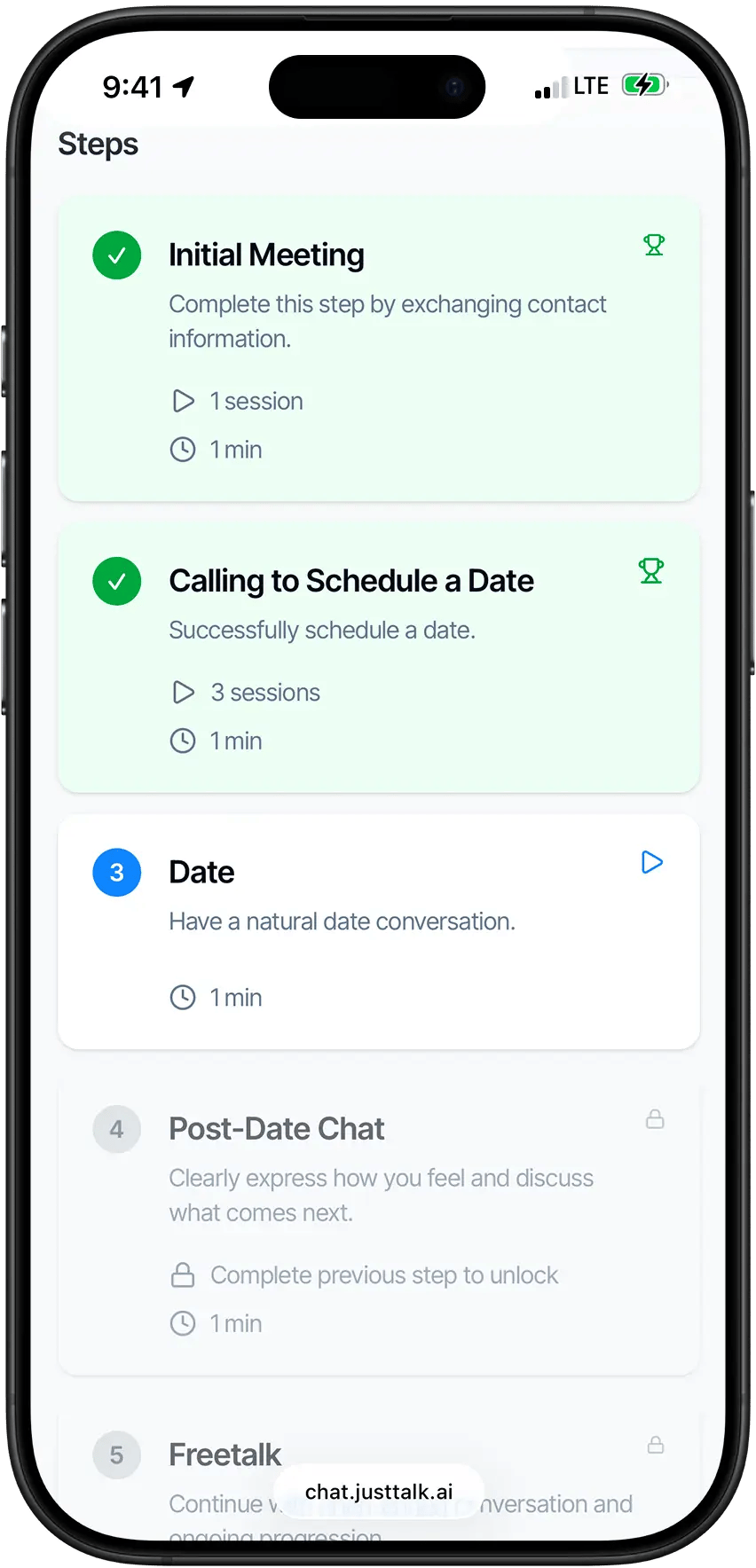 Real-time tracking of target words, grammar, and mistakes during a conversation