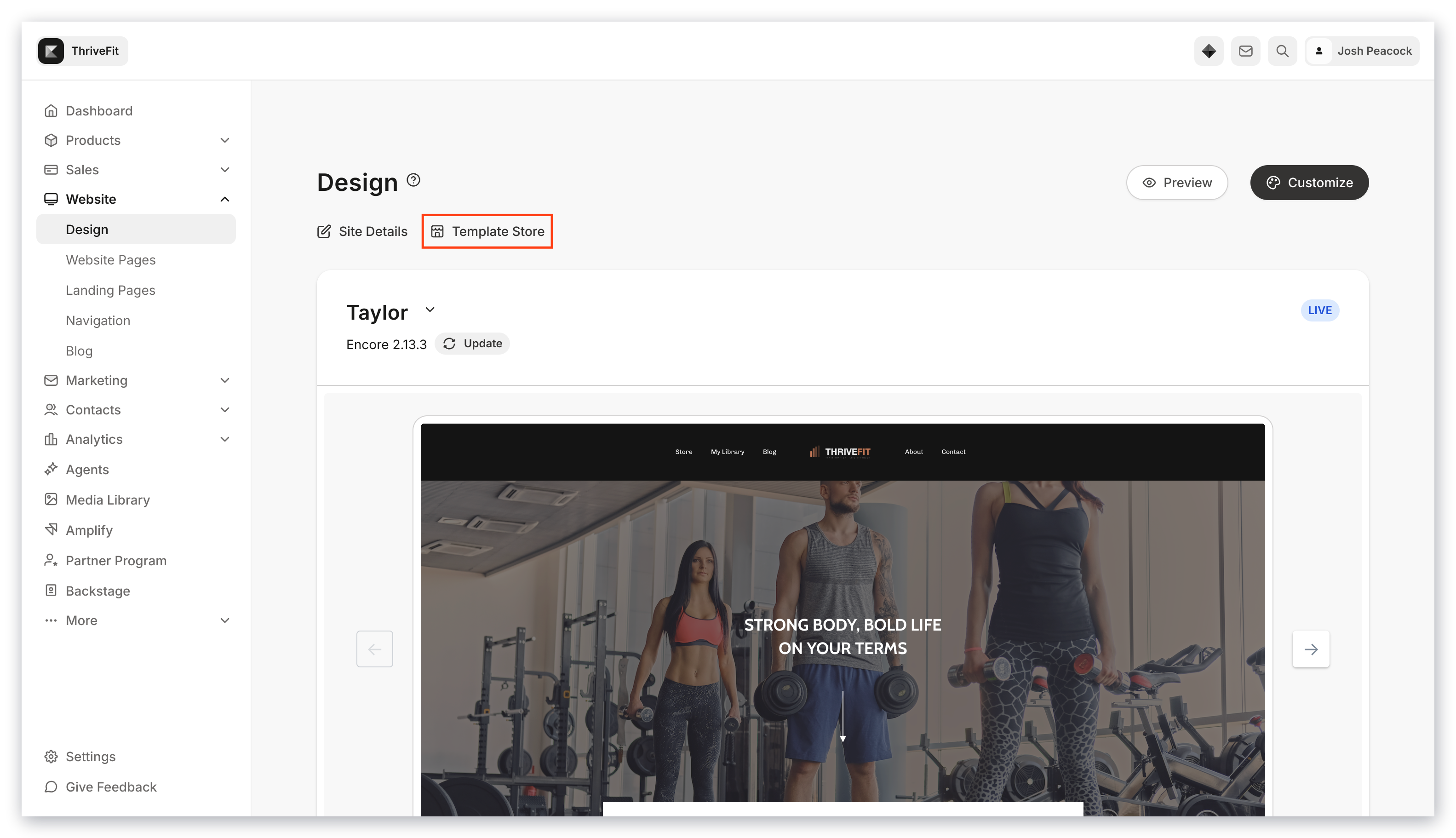 Website Design - Kajabi
