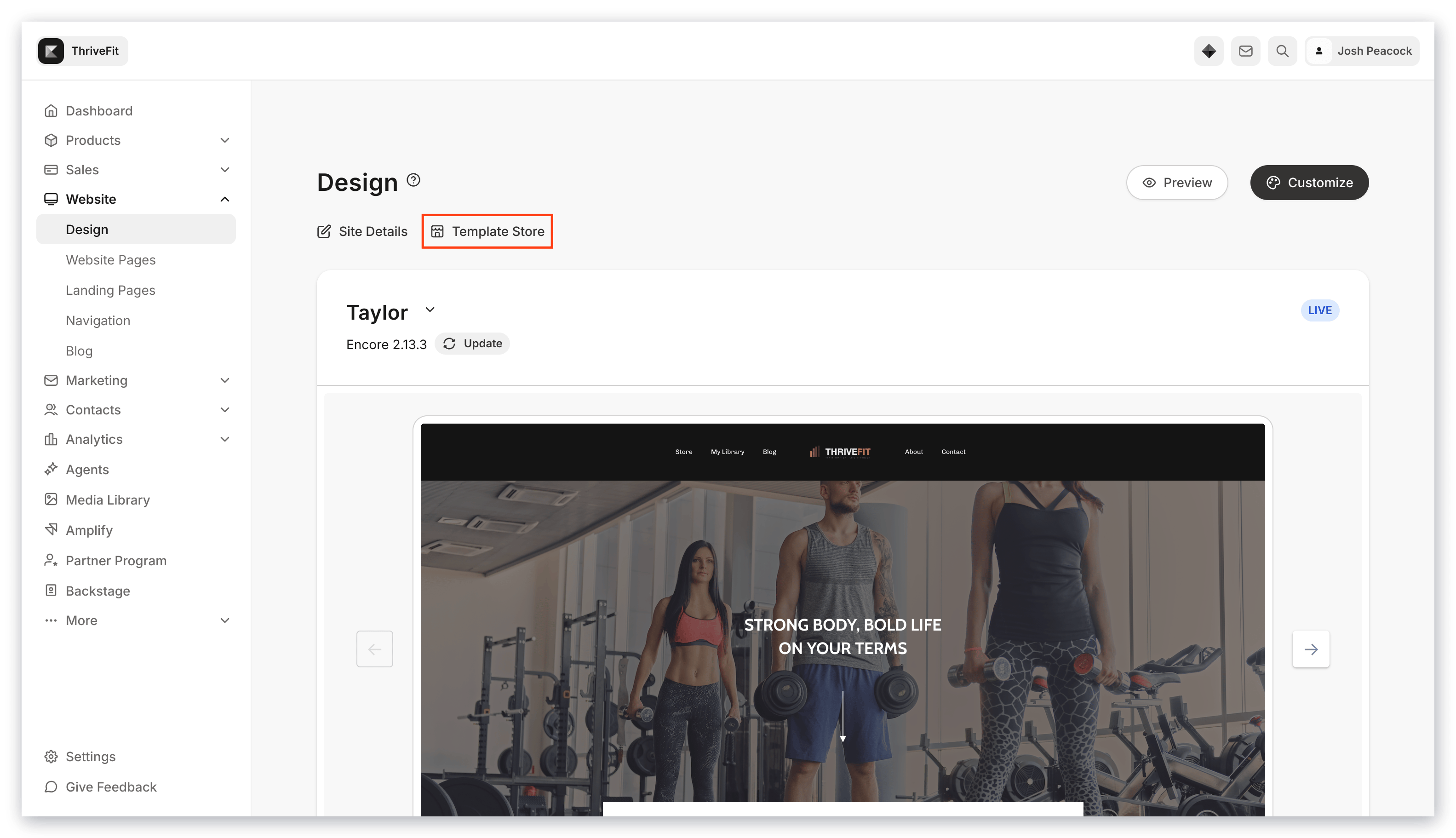 Website Design - Kajabi