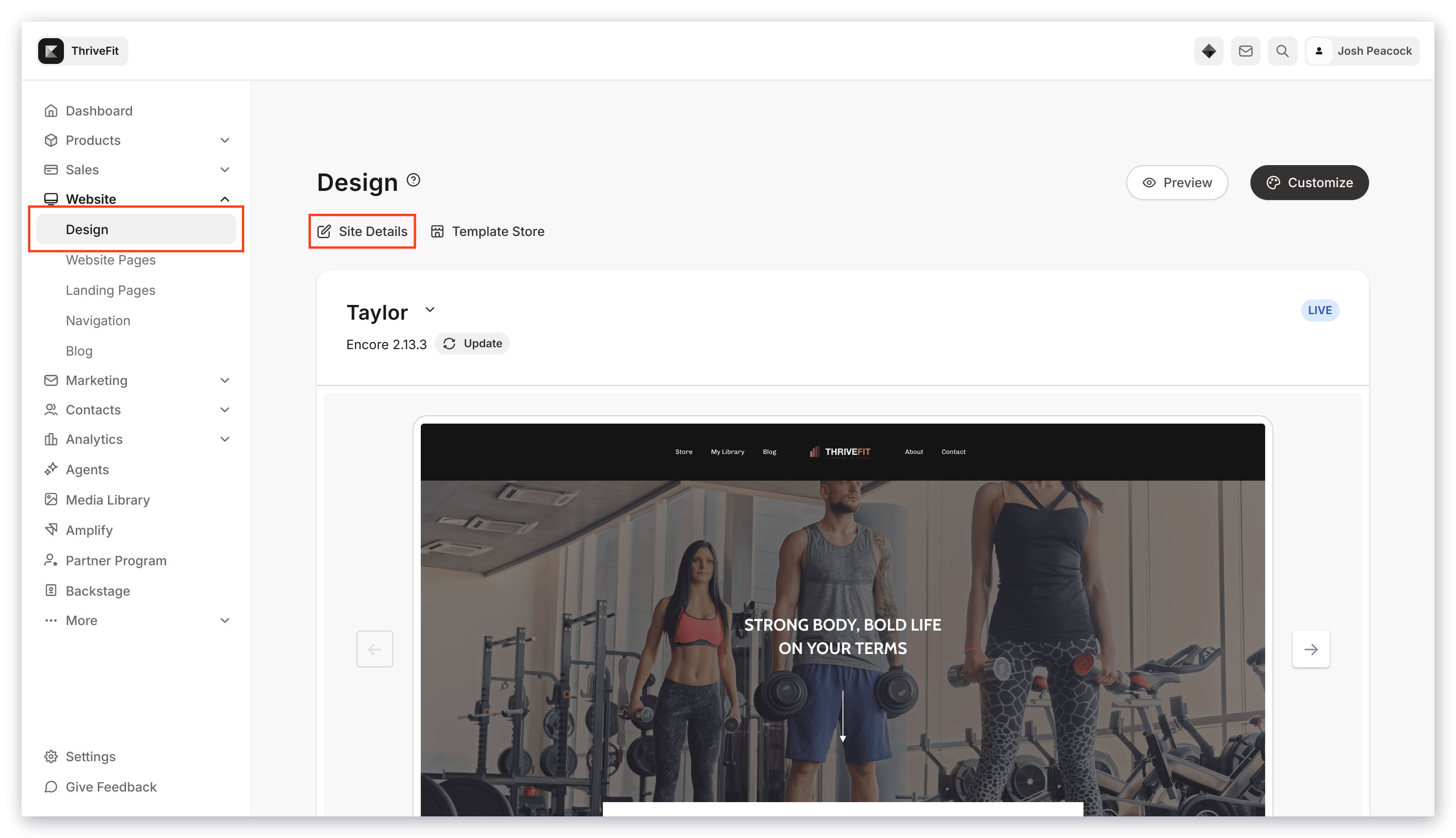 Website Design - Kajabi