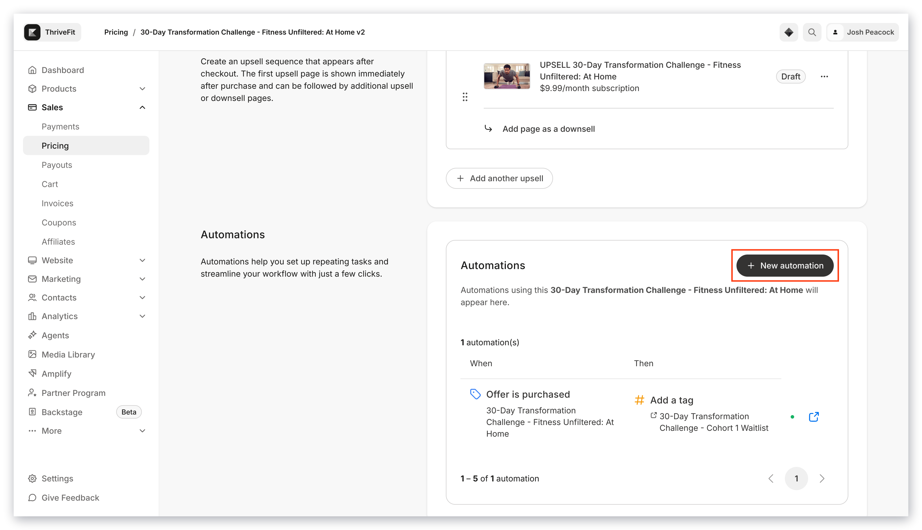 Offers automation