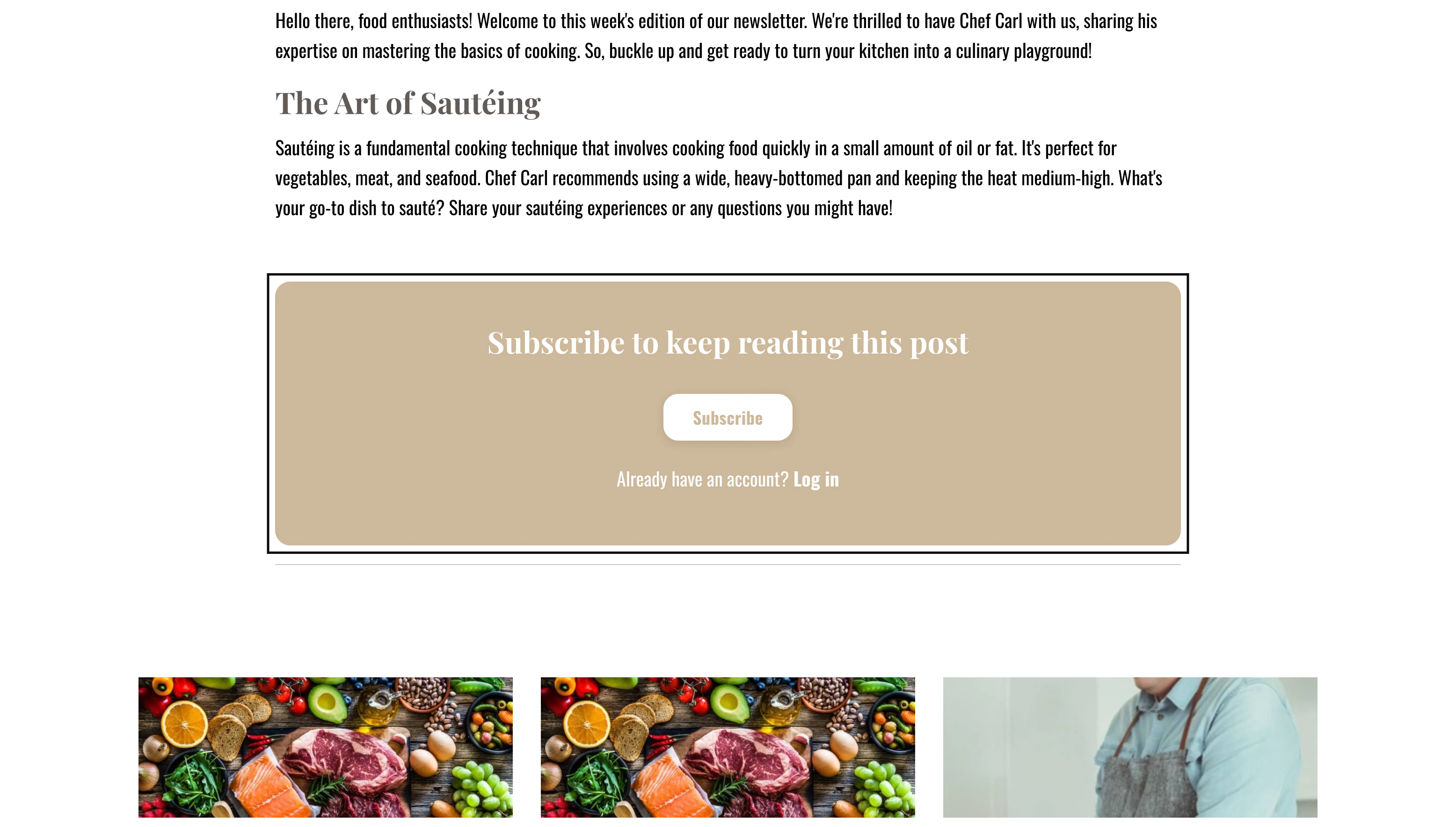 Subscriber break example