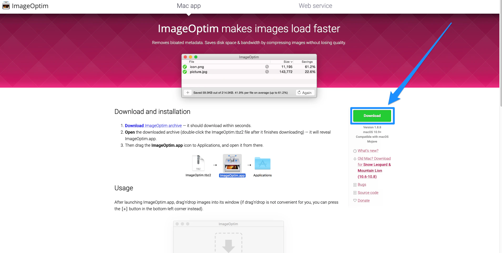 Image Compression Tool