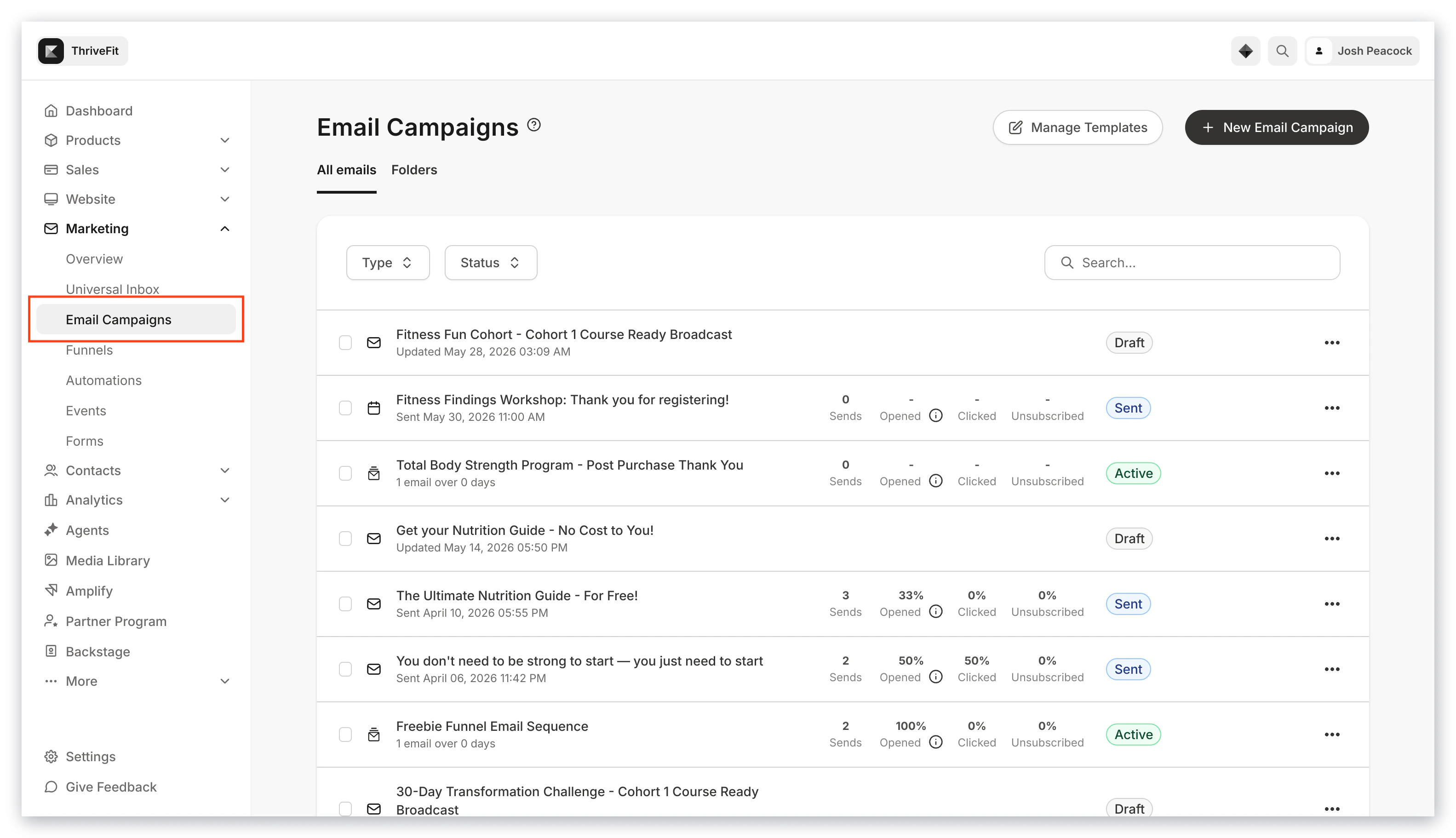 Email Campaigns