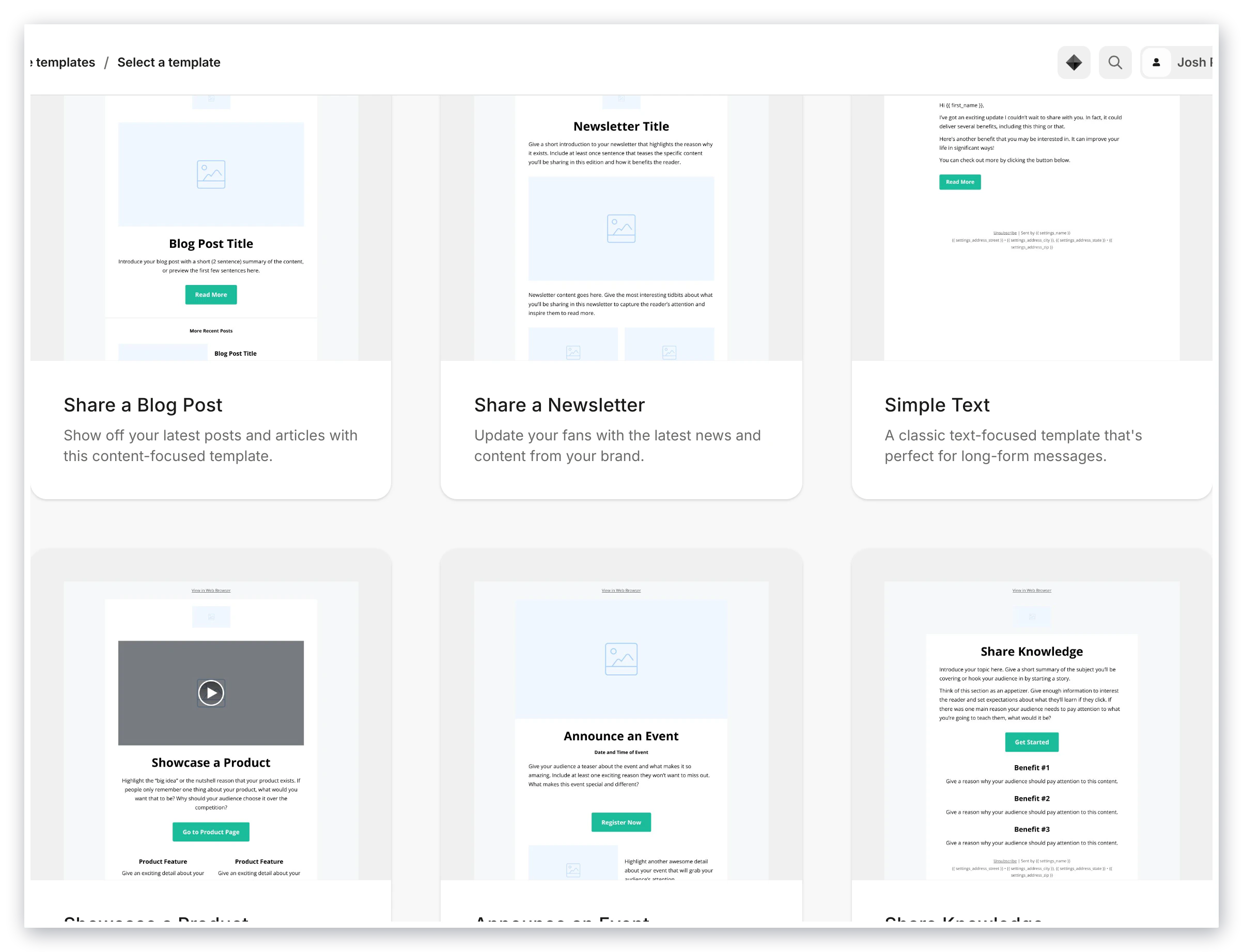 HTML email templates