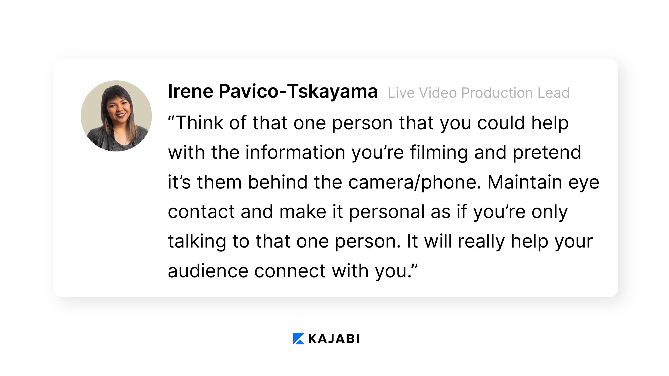 Irene Pavico-Tsukayama