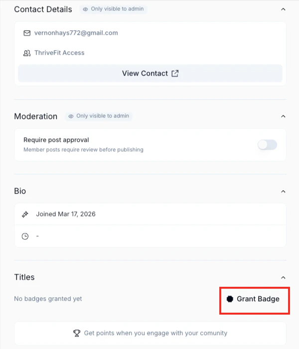 Grant Badge Grant Badge