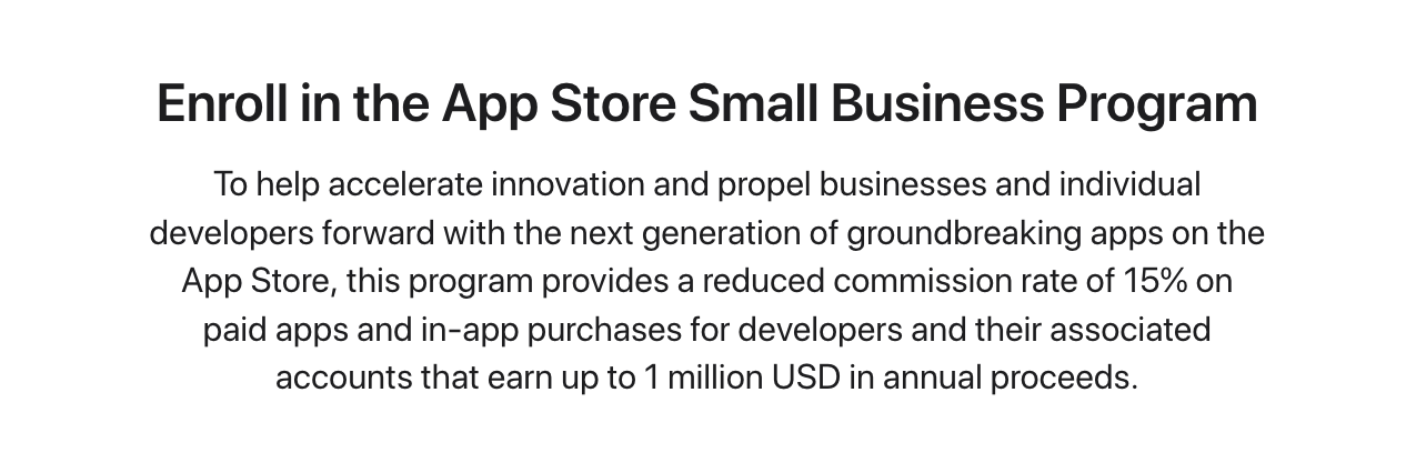 Apple Small Business Program