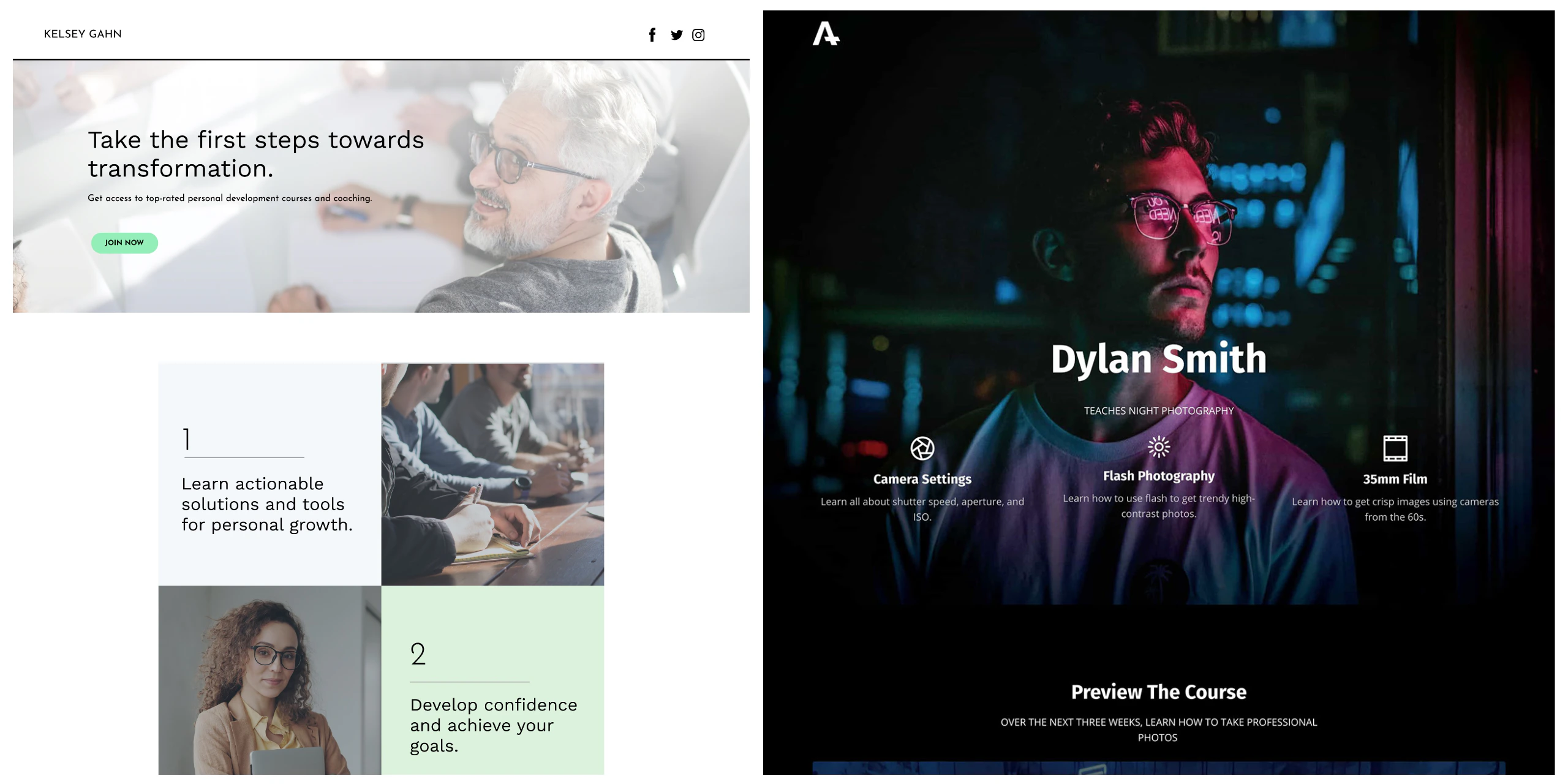 Sales Page Templates