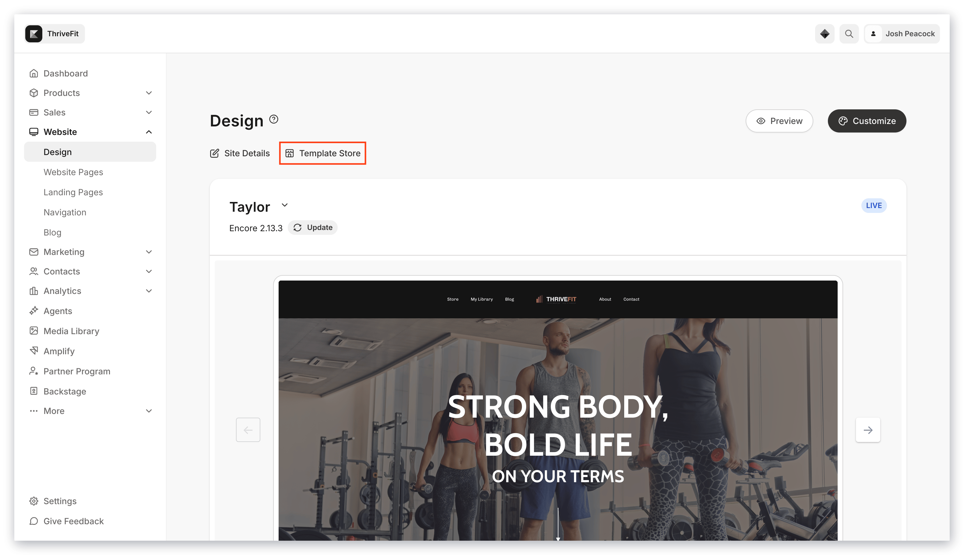 Website Design - Kajabi