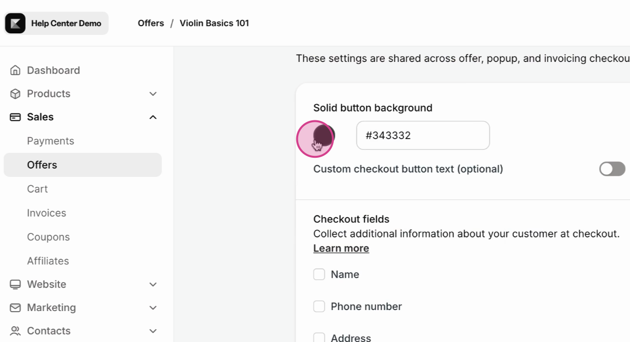 Bulk upgrade selection