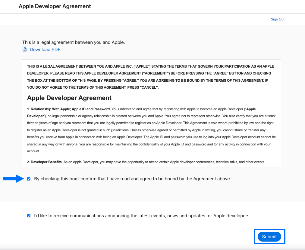 Create an Apple Developer account and join the Apple Developer Program ...