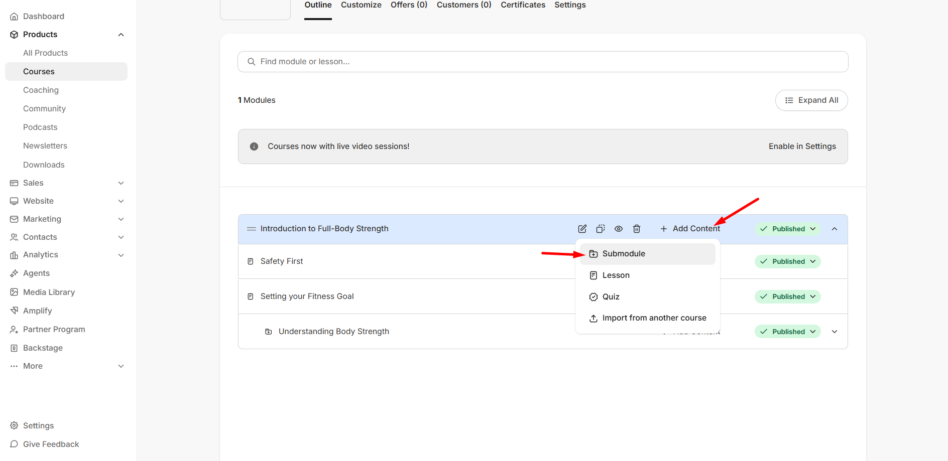 Add submodule
