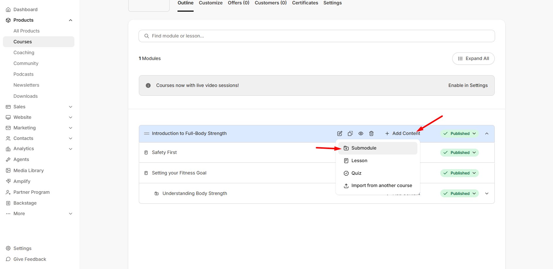 Add submodule