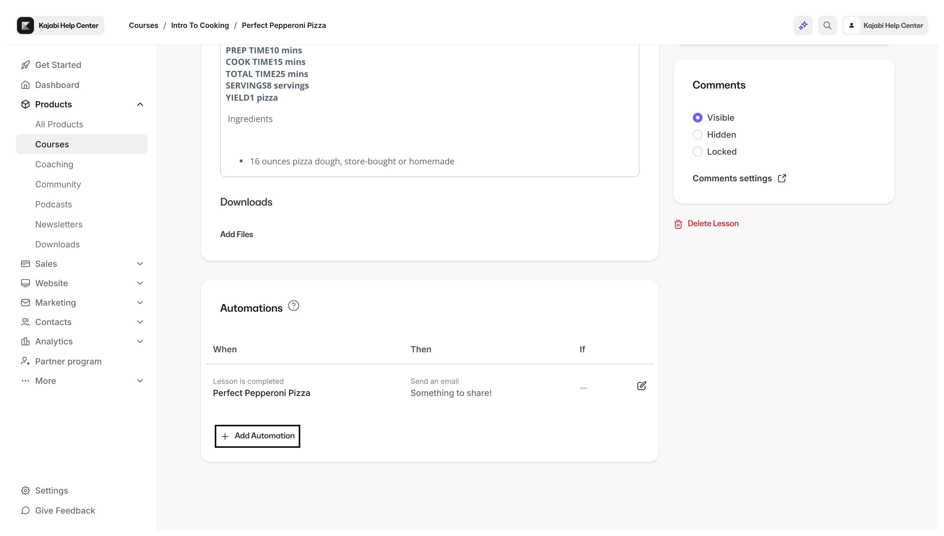 Certificates automation