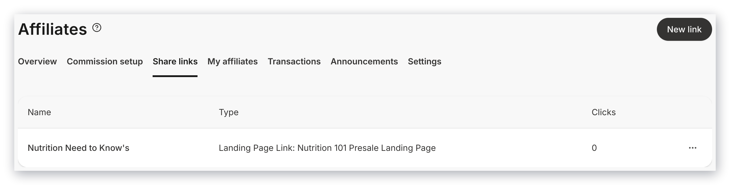 Share Links