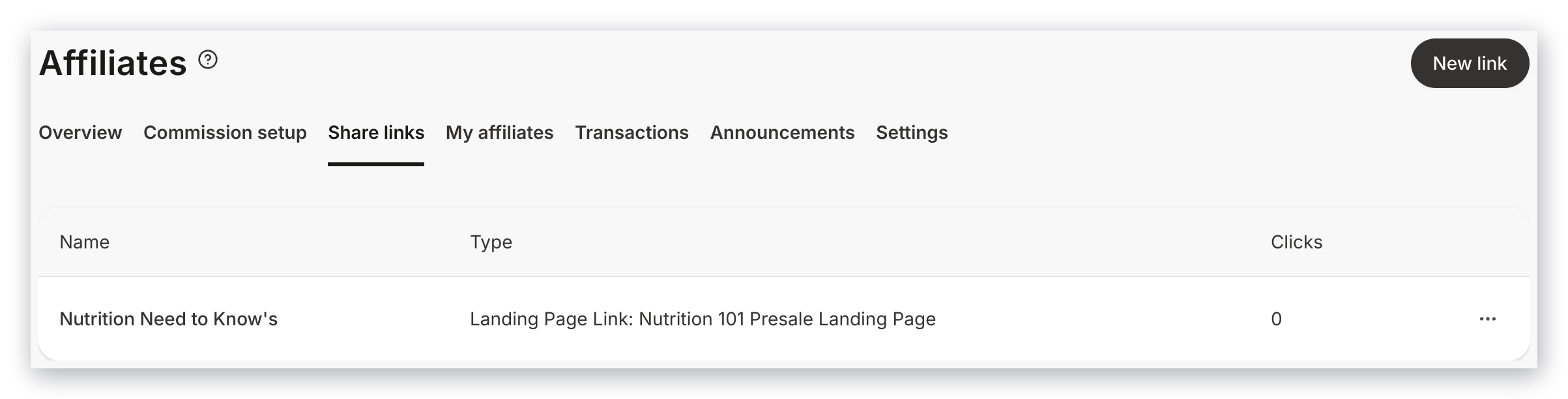 Share Links