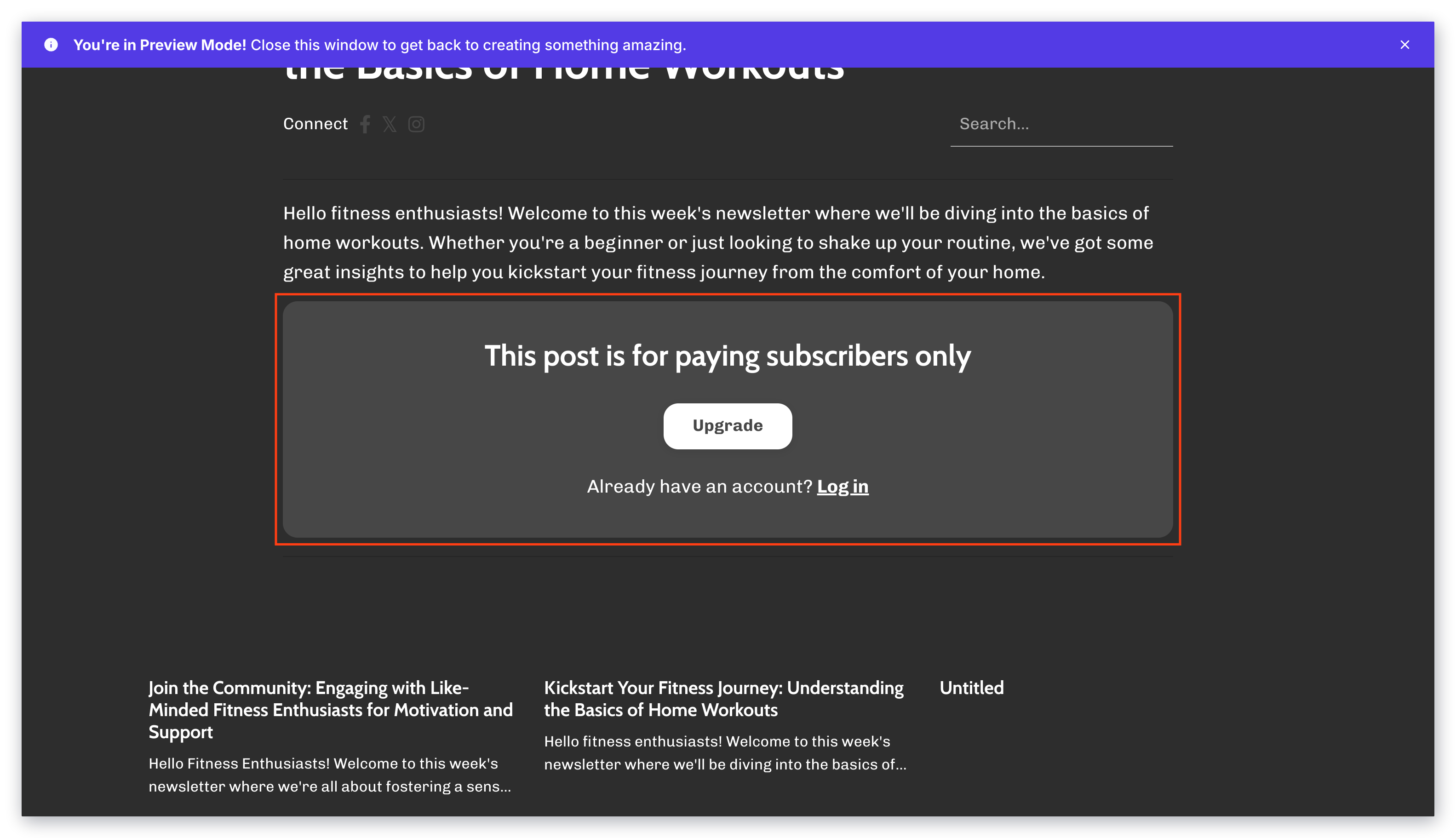 Paywall break example