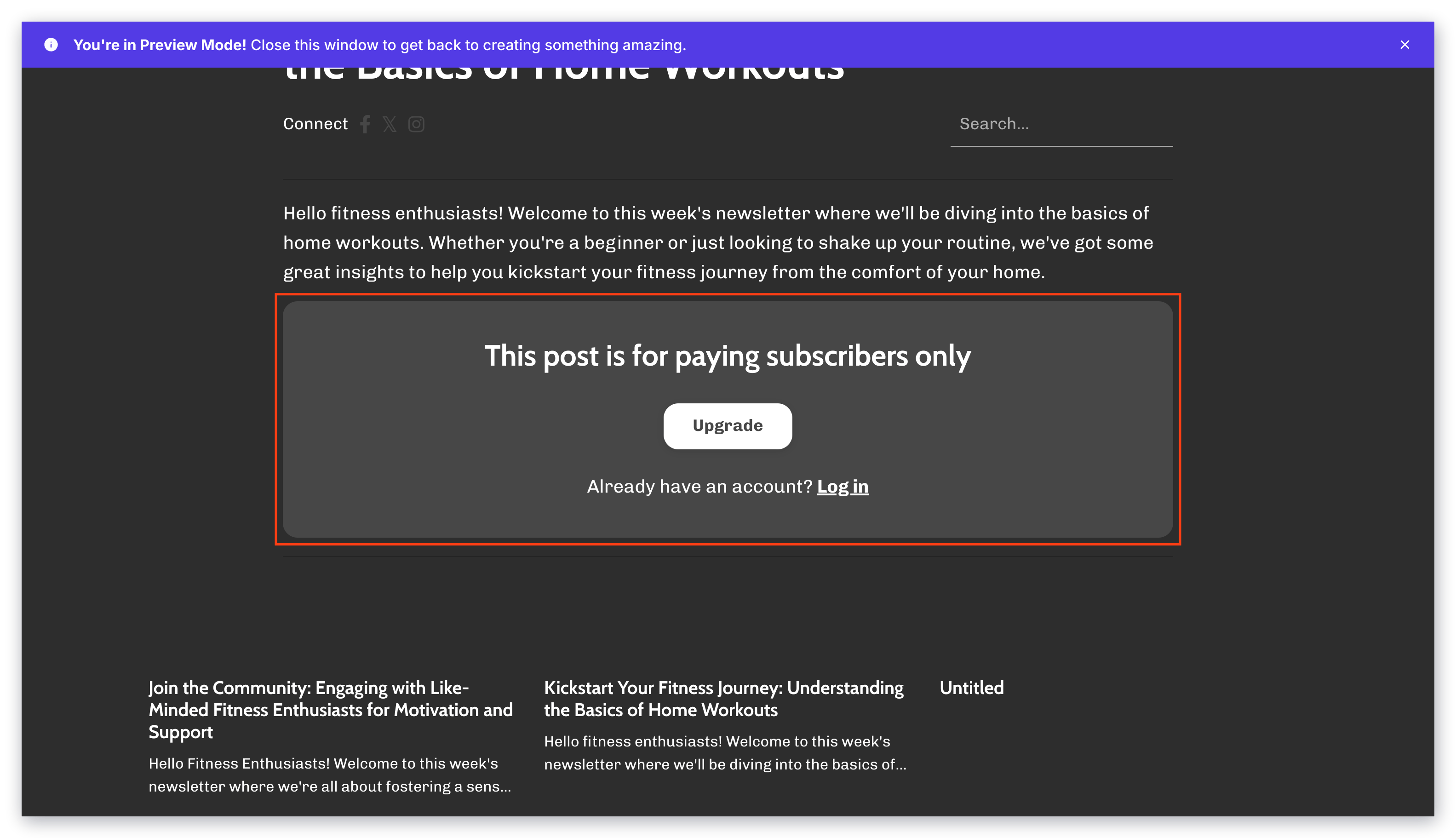 Paywall break example