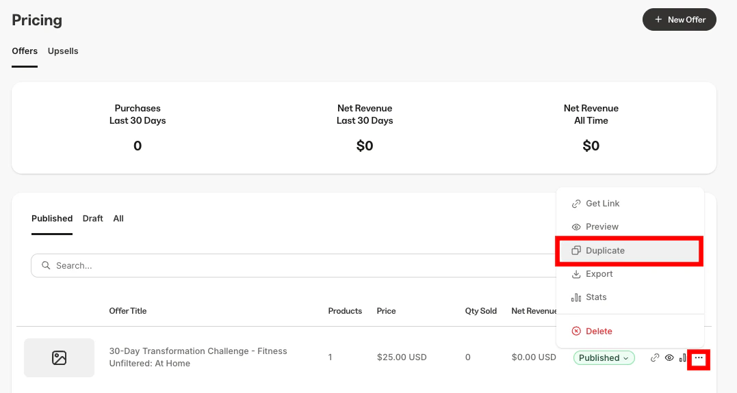 Duplicate Offer1 1