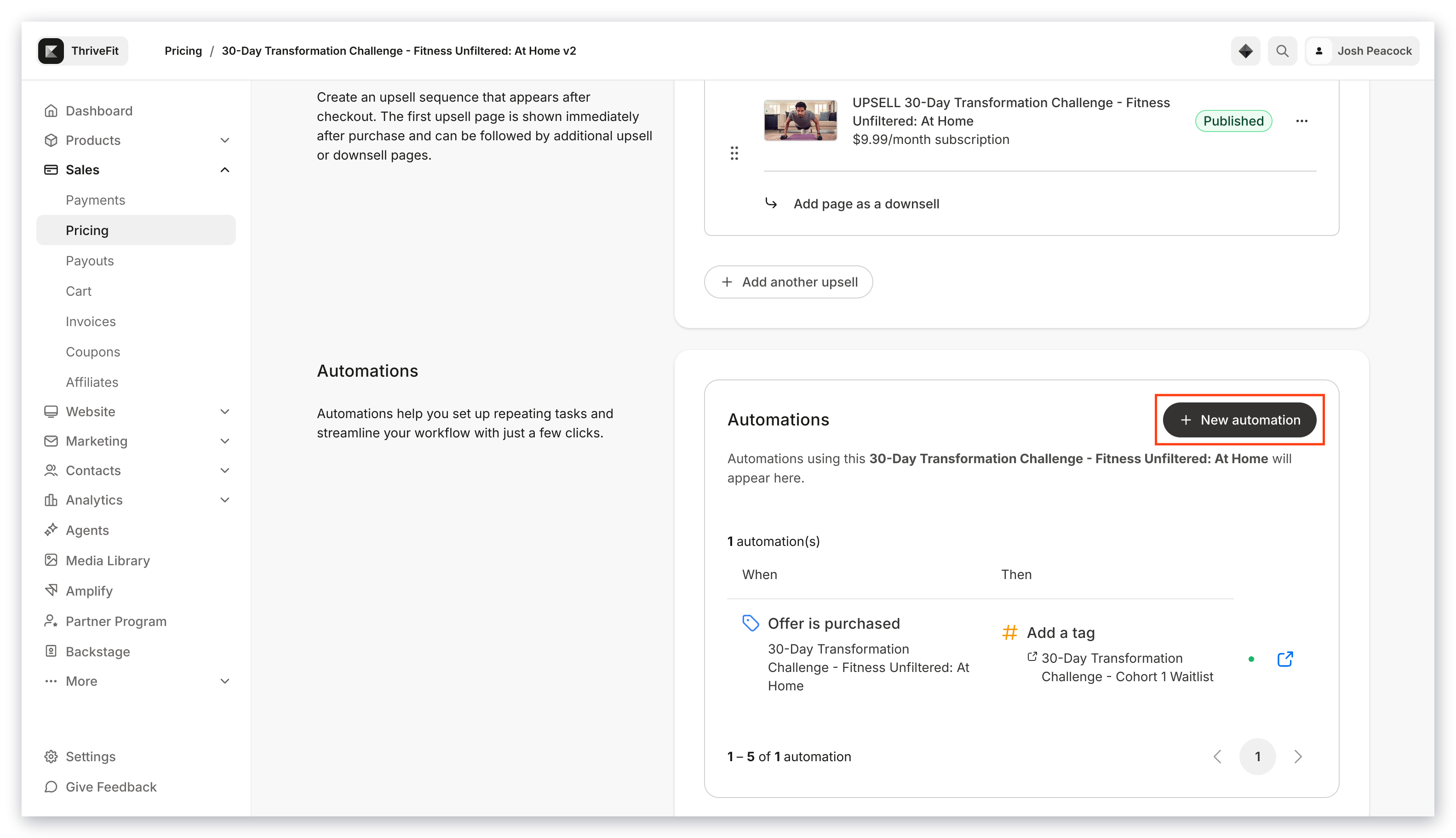 Offers automation