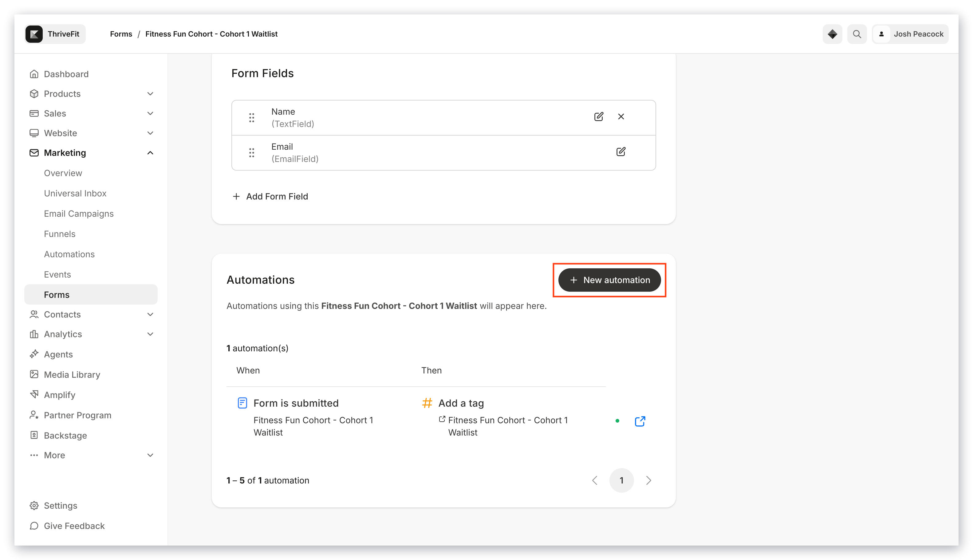 Forms automation