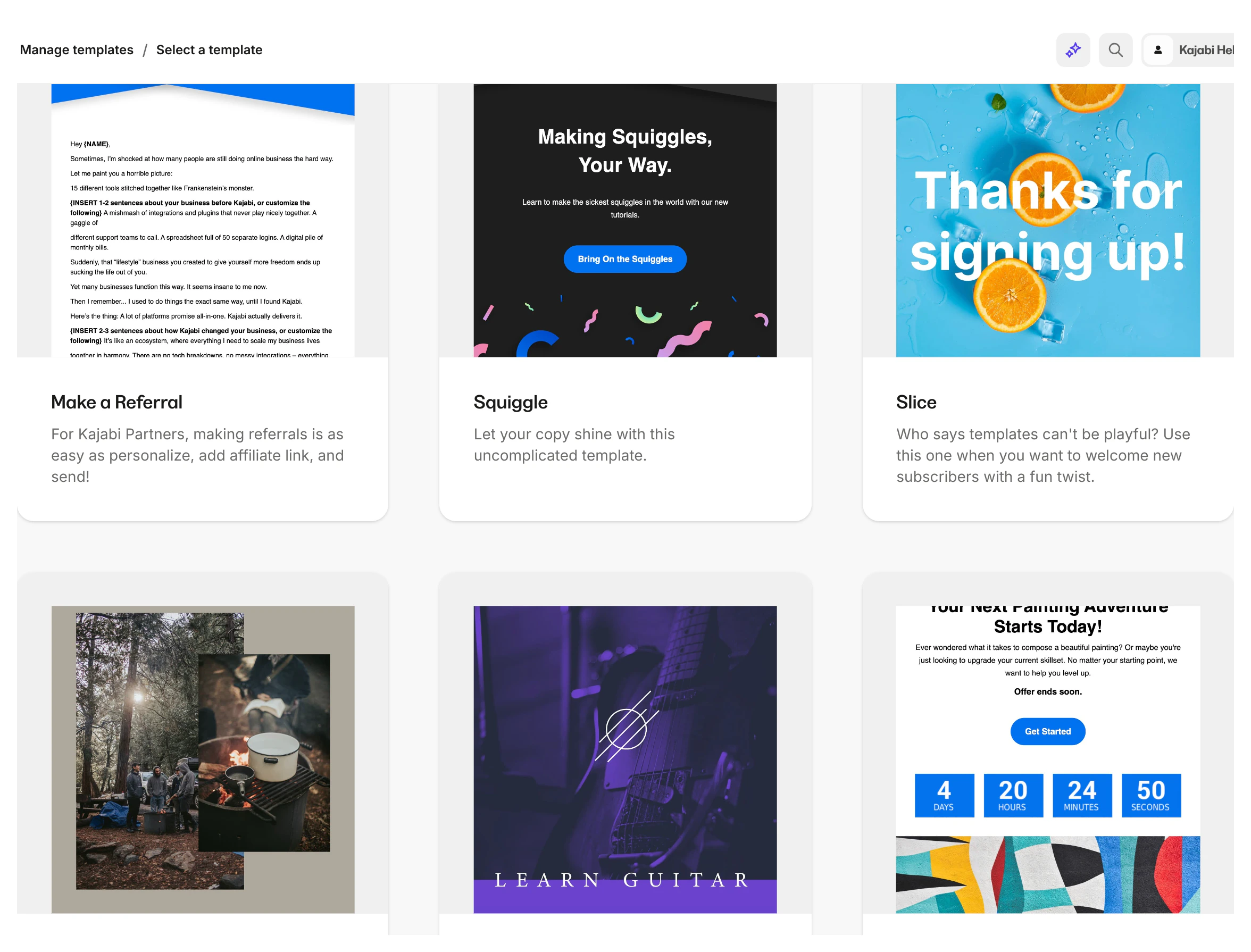 HTML email templates