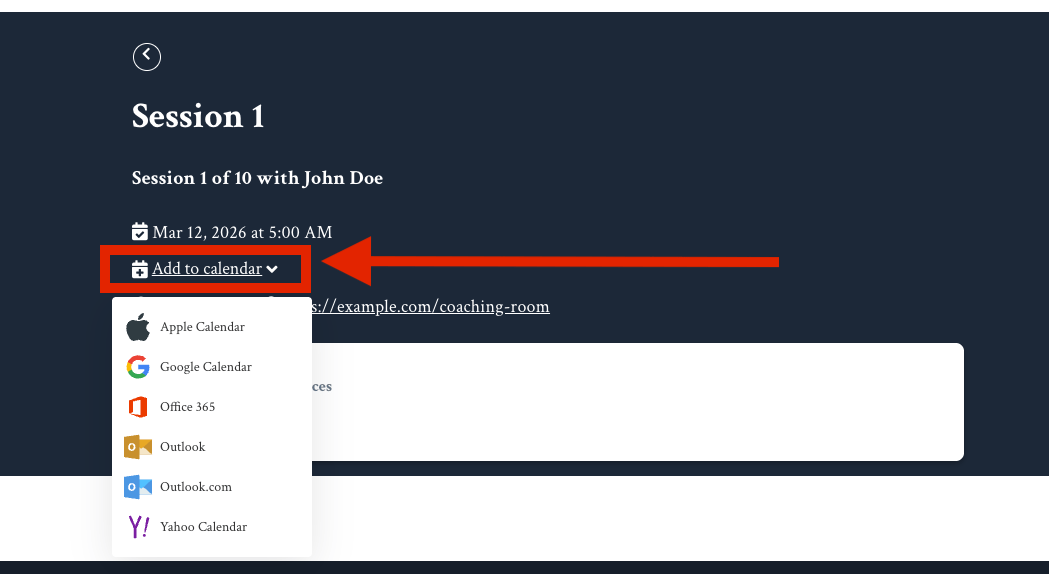 Addtocalendar