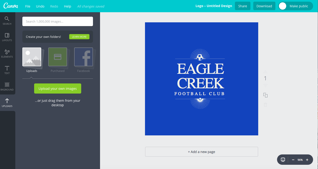 Canva Uploads