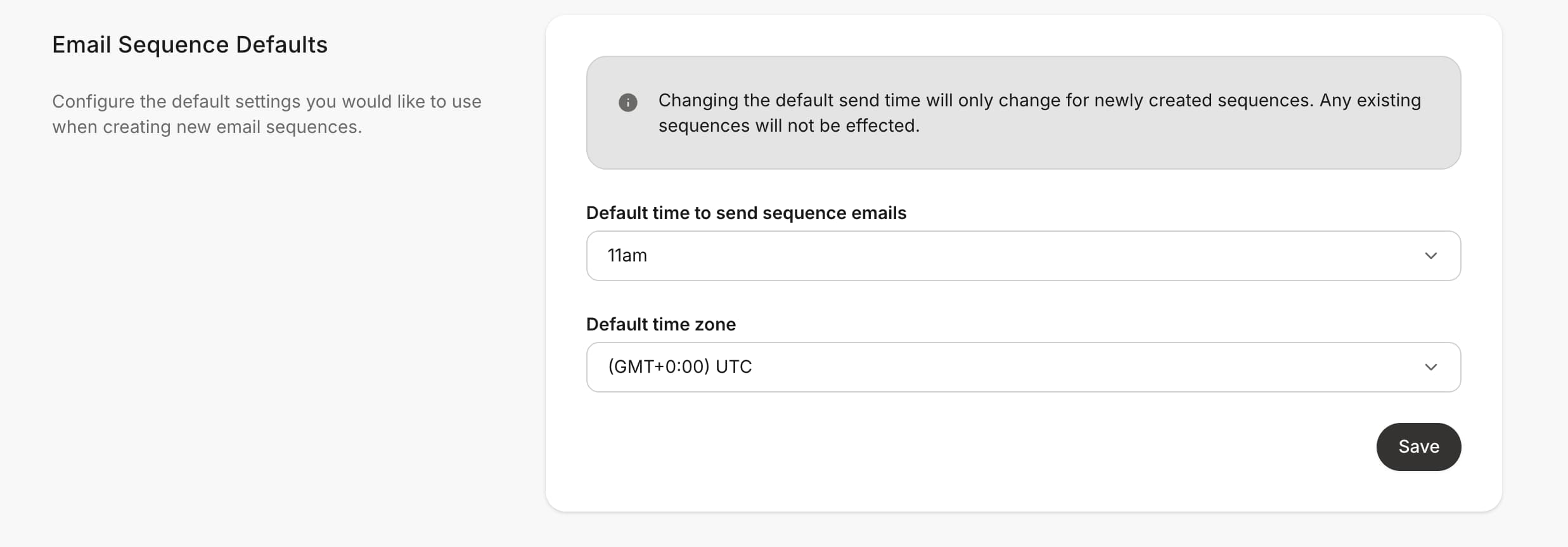 Emailseqdefaults