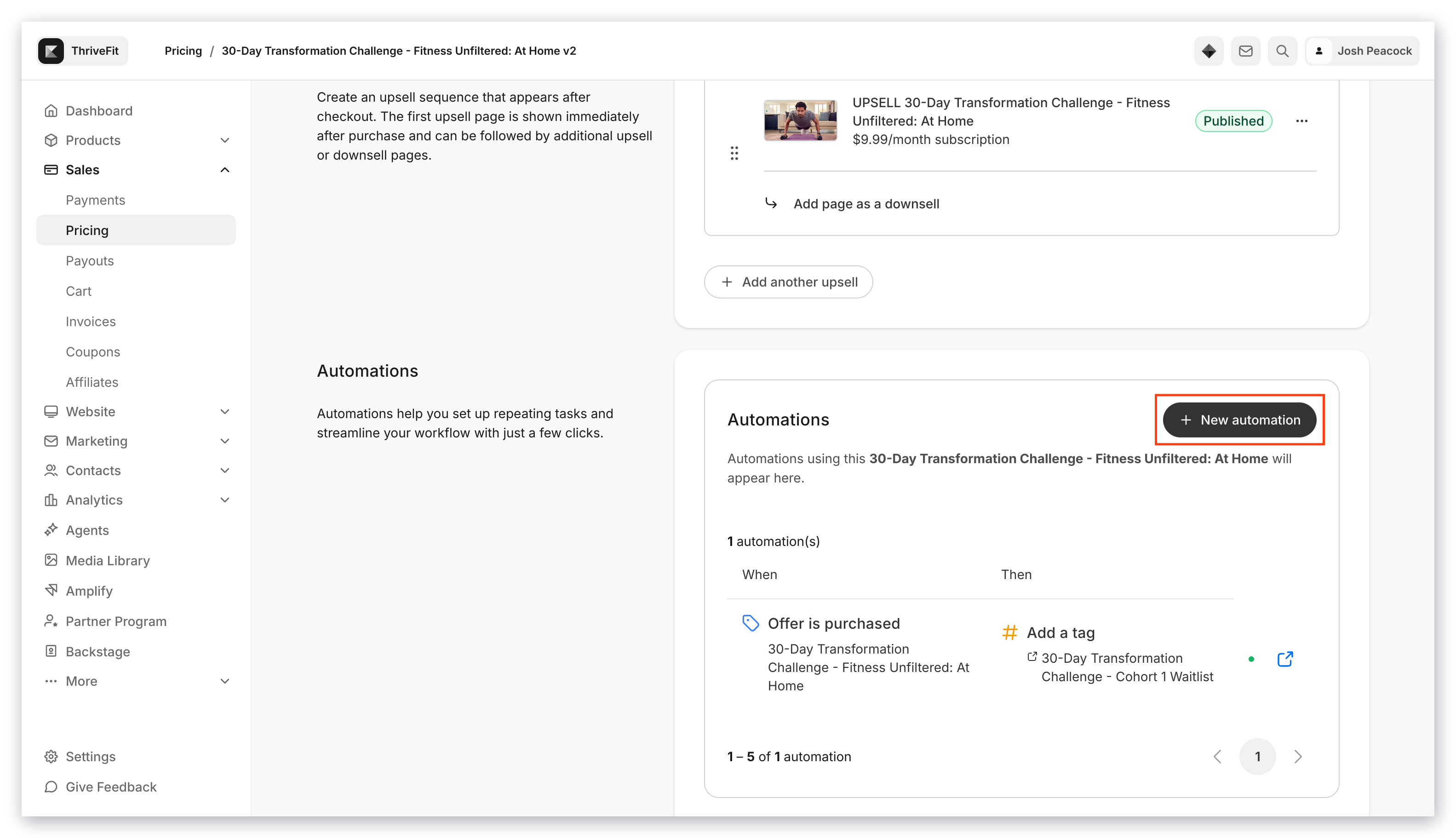 Offers automation