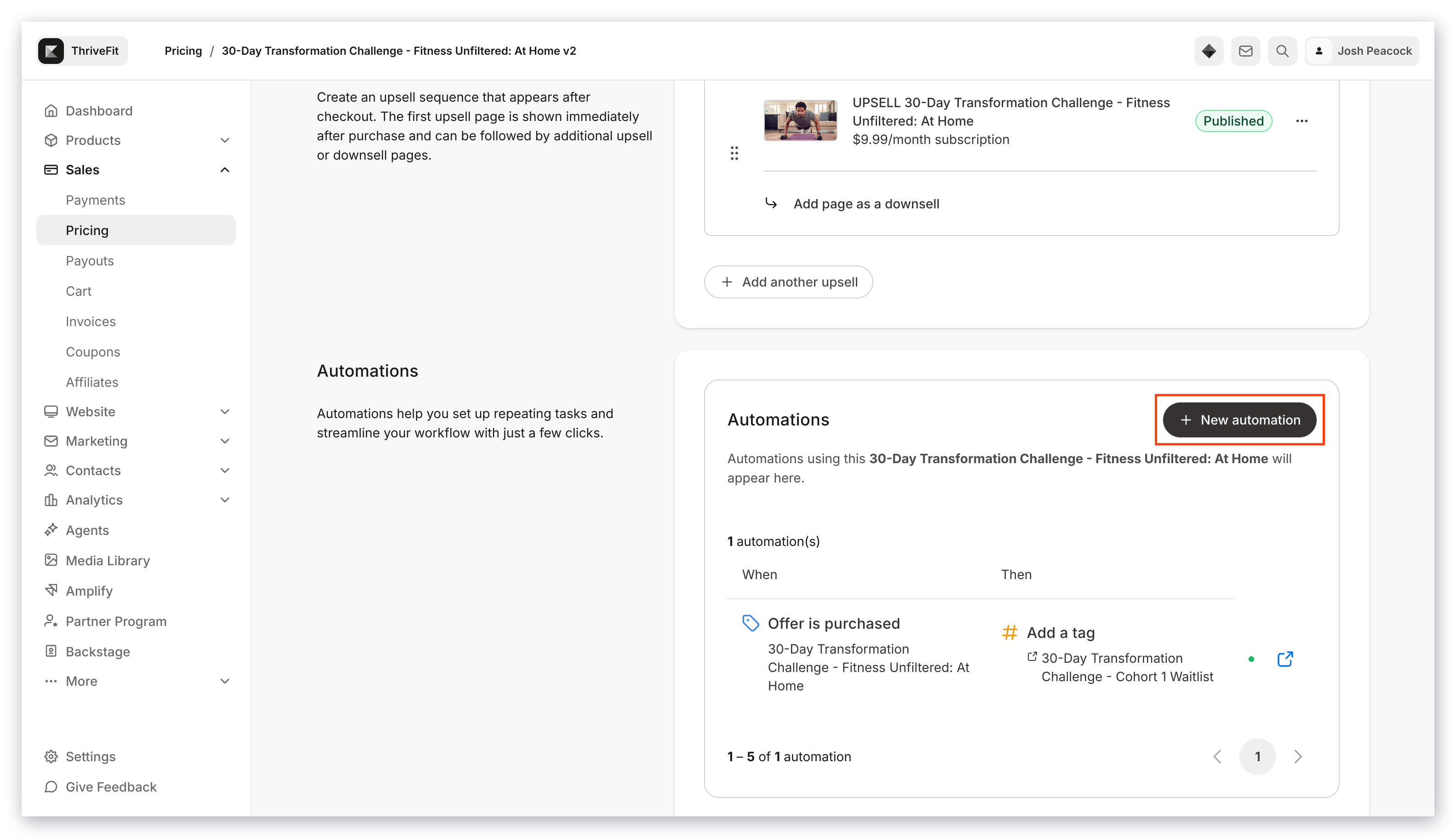 Offers automation