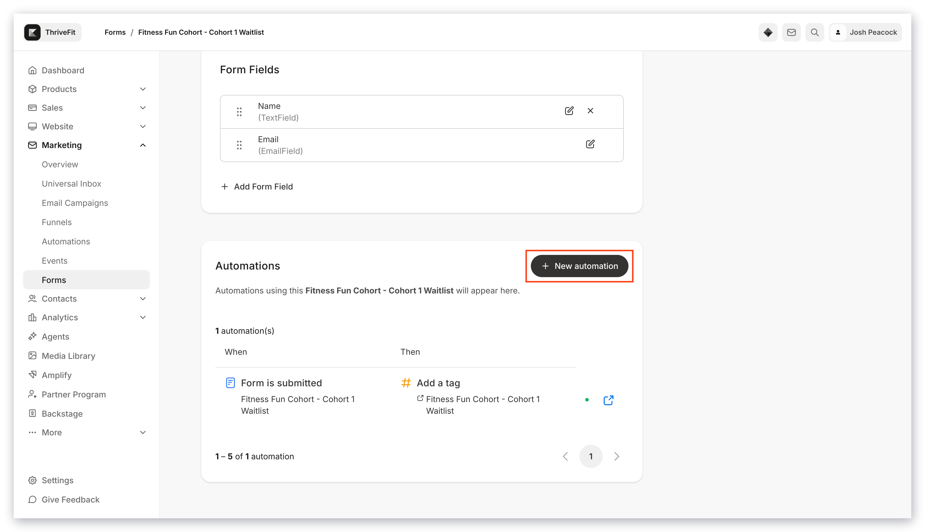 Forms automation