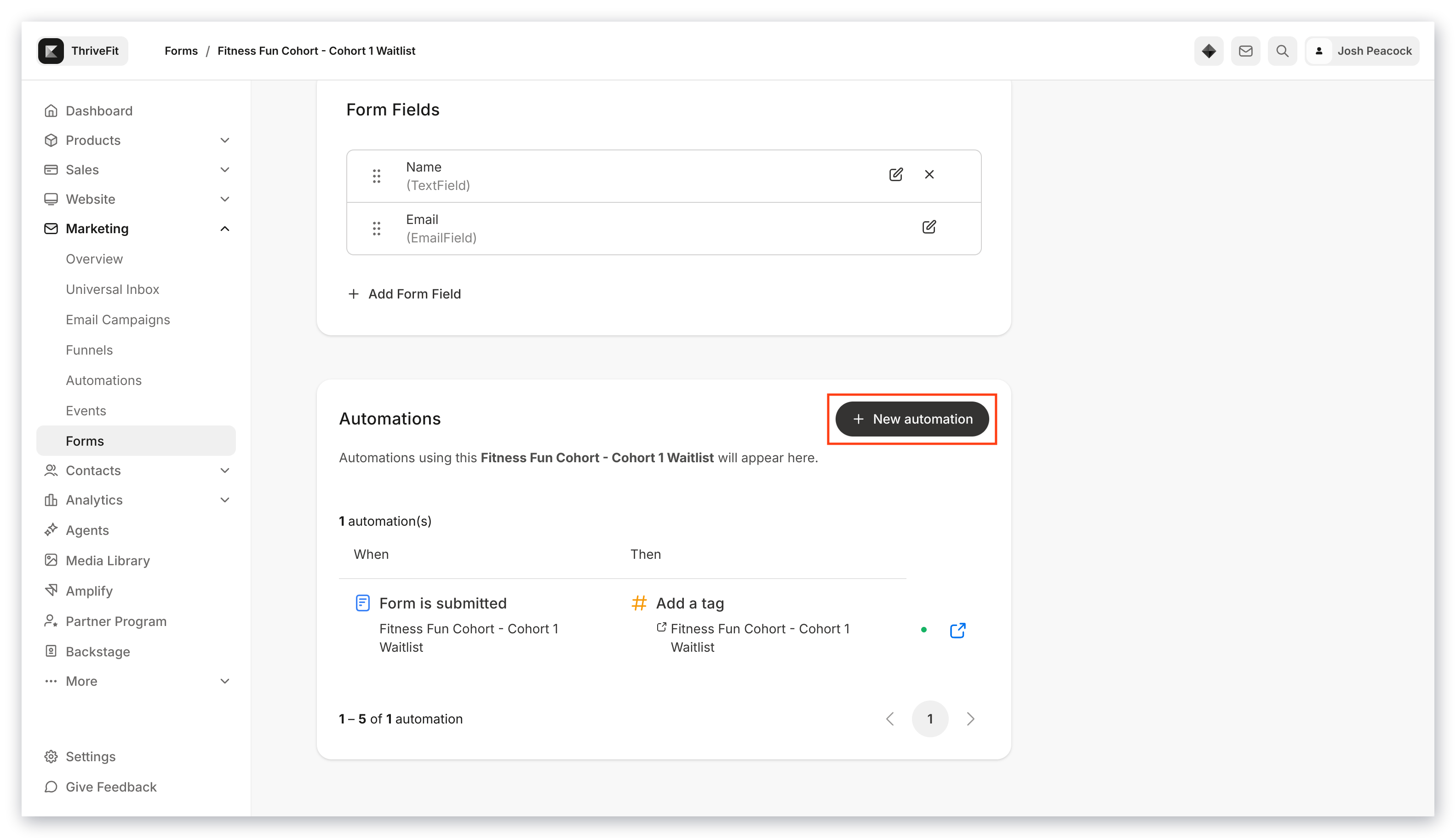 Forms automation