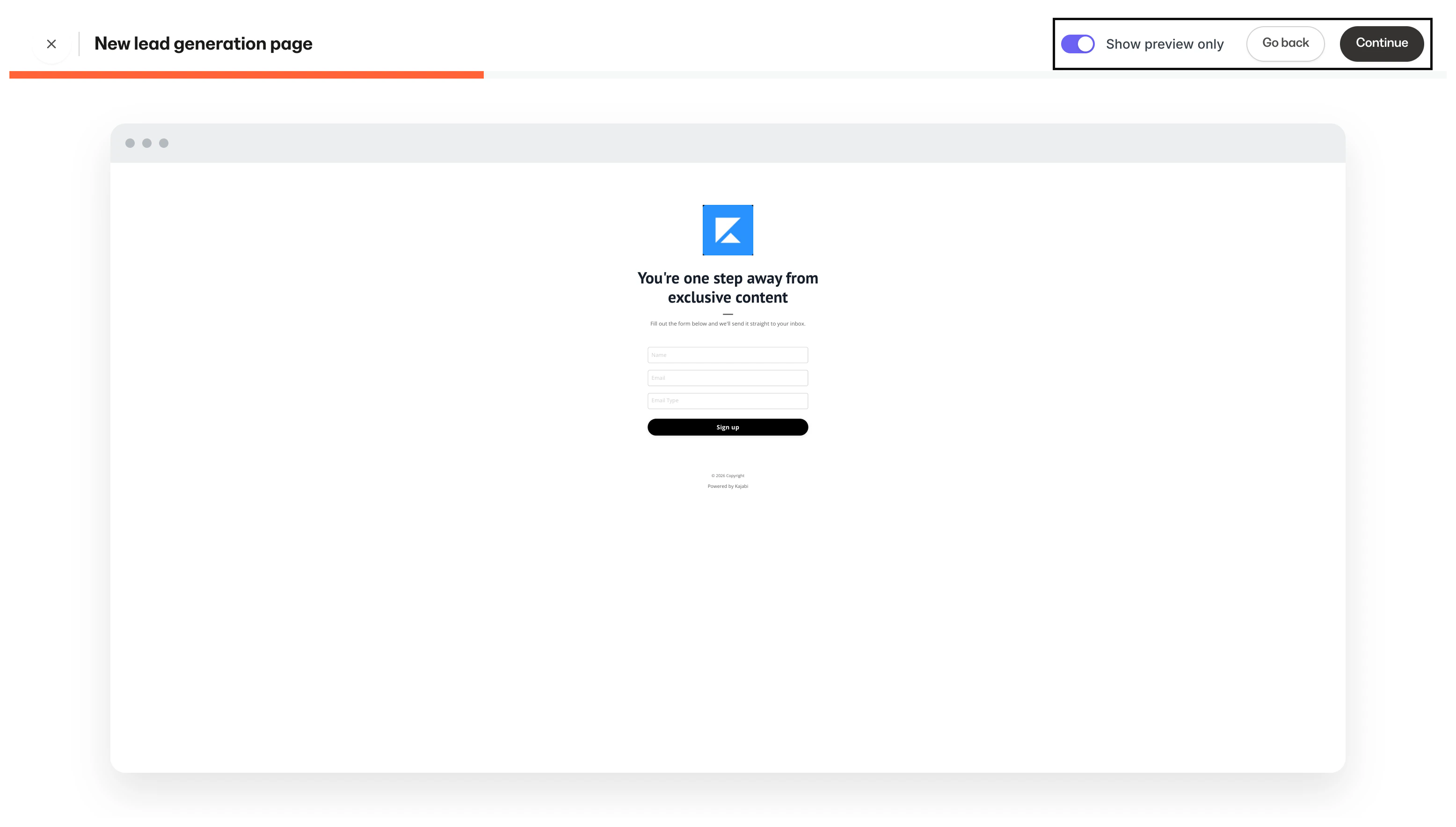 Preview and Publish Your Page