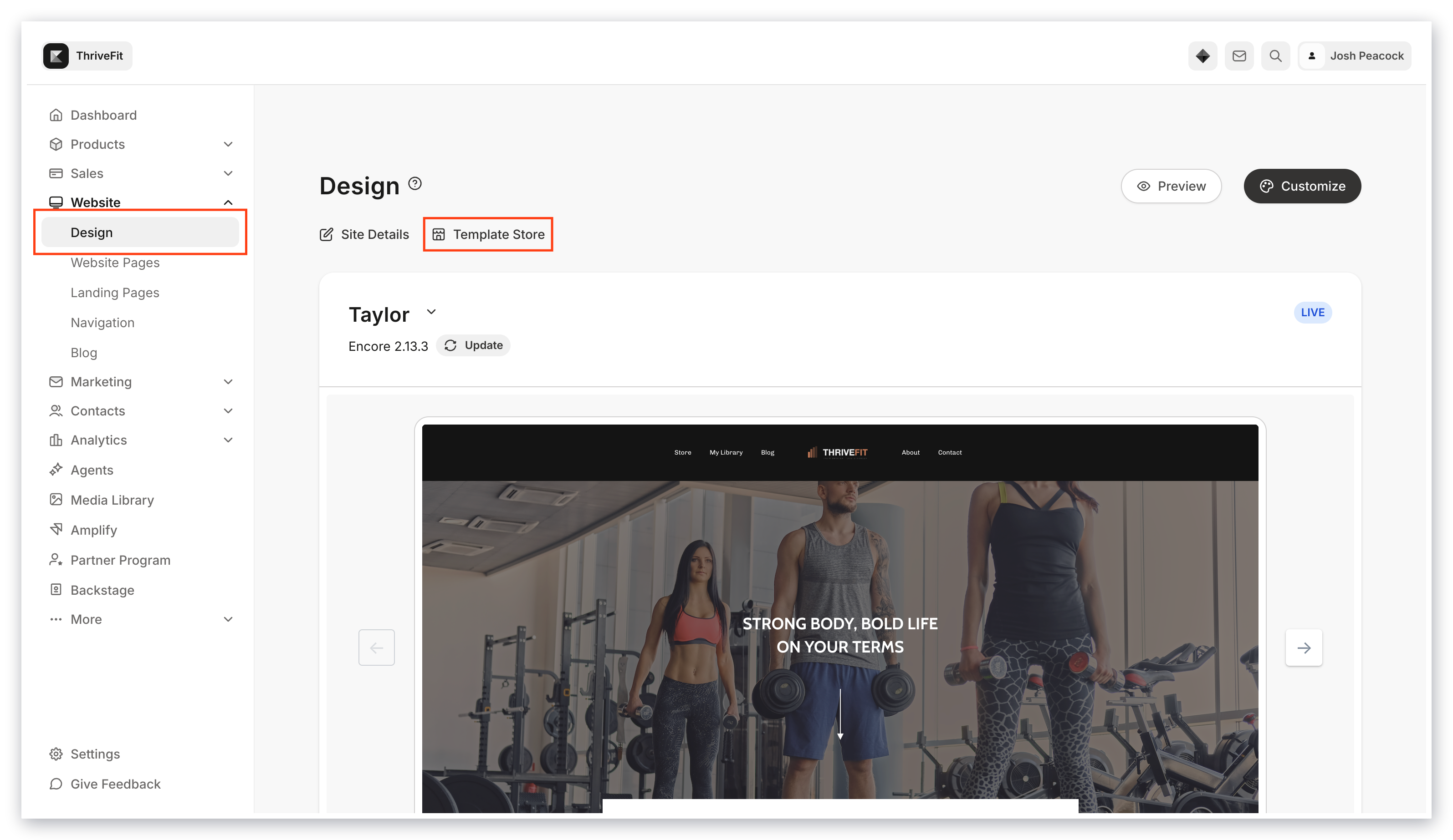 Website Design - Kajabi