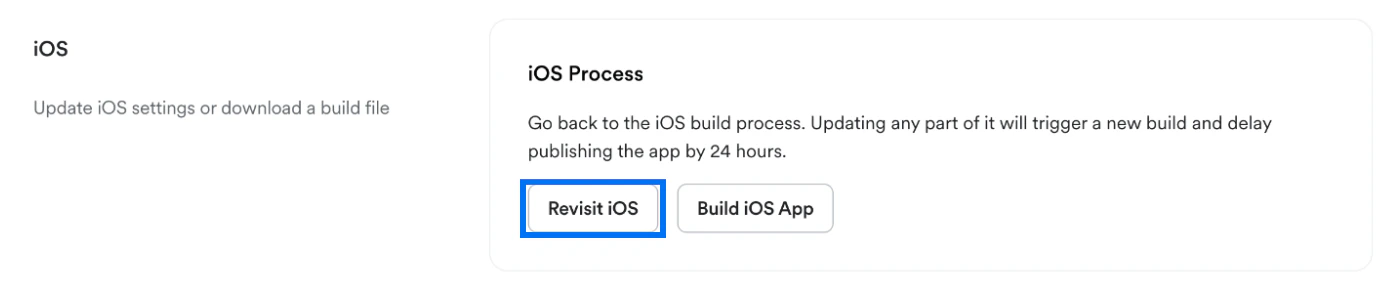 Revisit iOS
